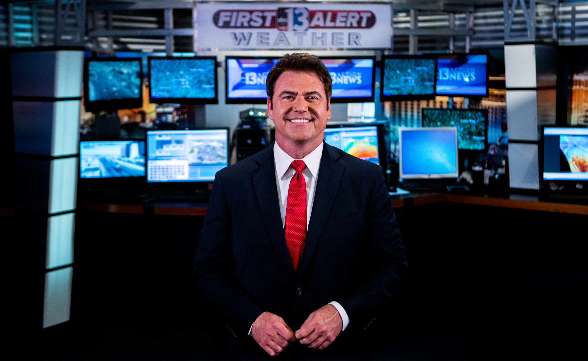 Sony a7R II + Canon EF 24-70mm F2.8L USM sample photo. Ktnv weather team photography