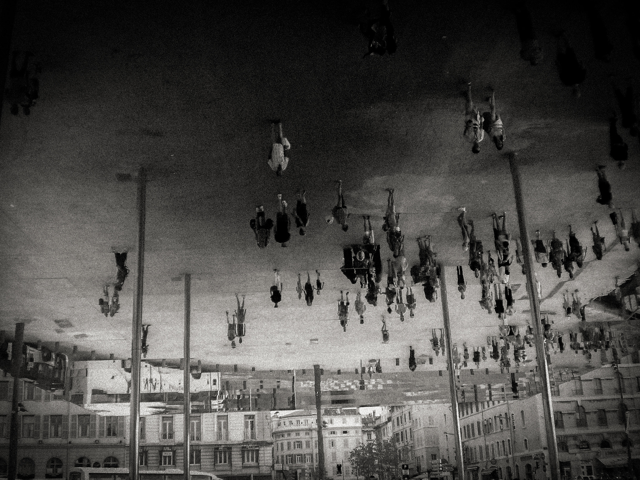 Olympus FE170,X760 sample photo. Society upside down photography