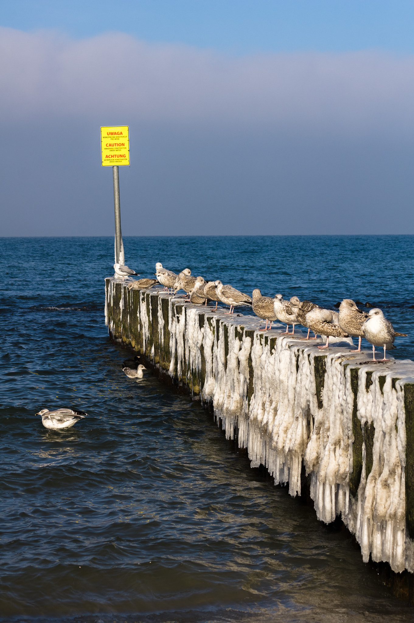 Tamron SP 70-300mm F4-5.6 Di USD sample photo. Wintertime at the seaside photography