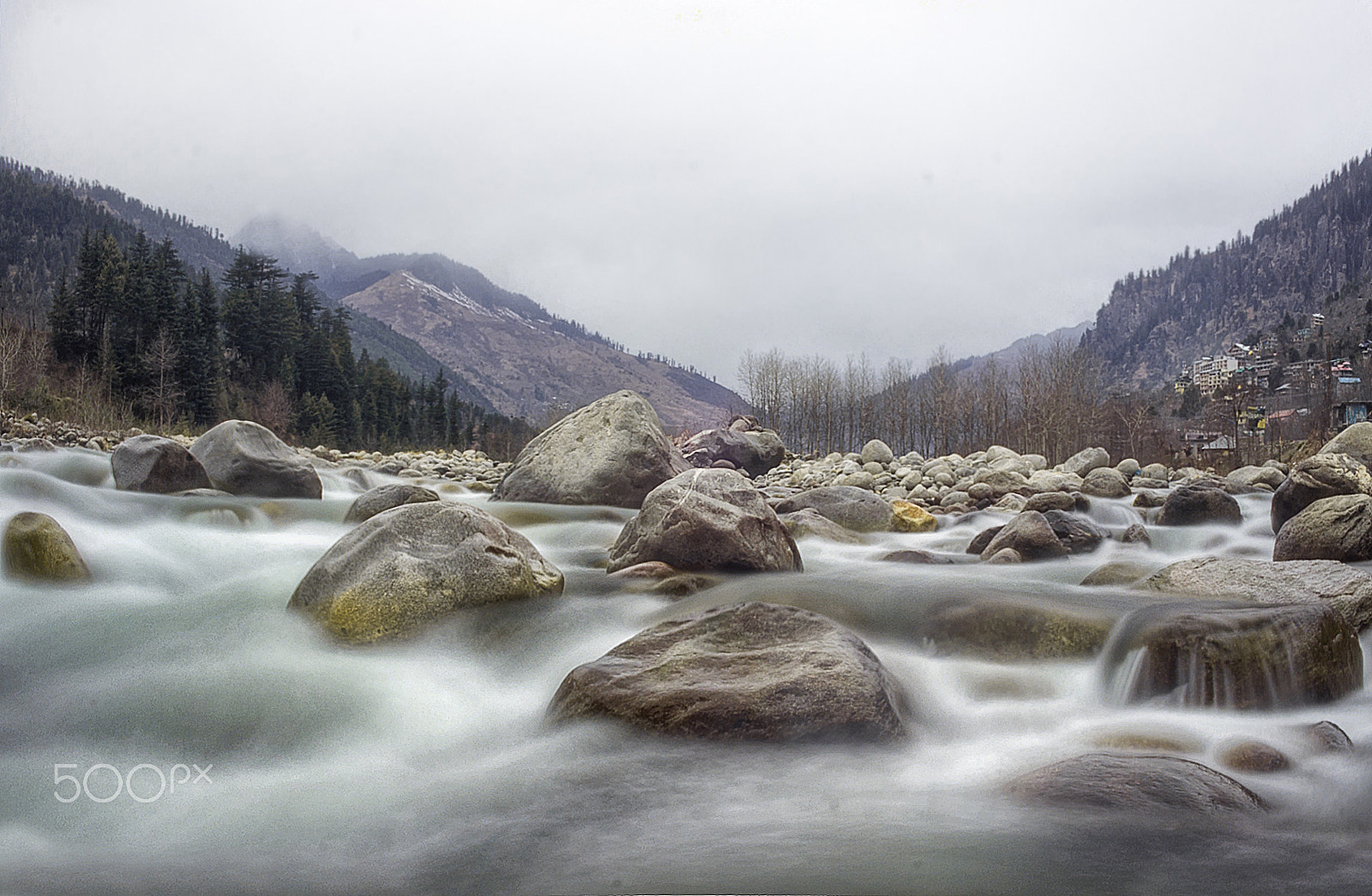 Canon EF-S 18-55mm F3.5-5.6 II sample photo. Beas river photography
