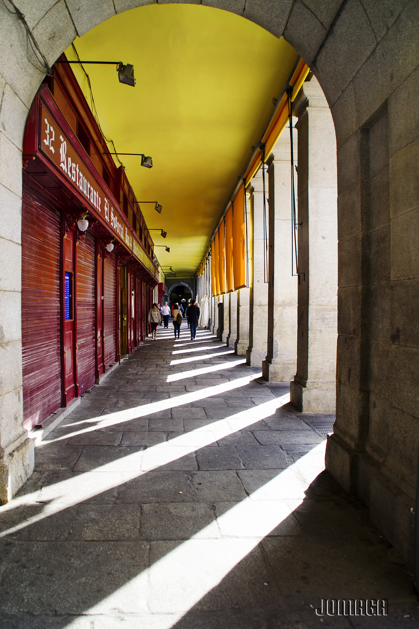 Pentax K-1 sample photo. Plaza mayor #madrid photography