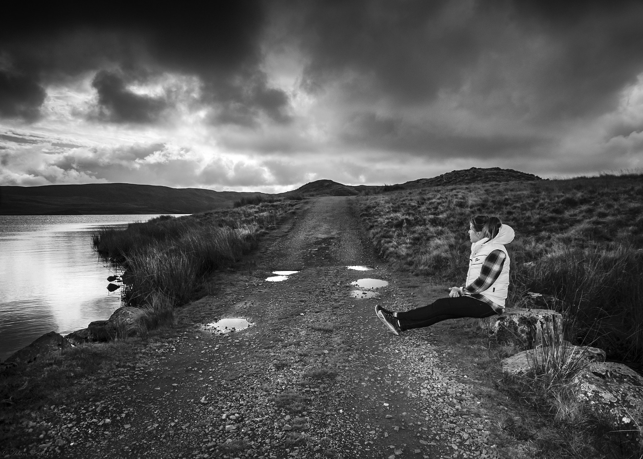 Sigma 10-20mm F4-5.6 EX DC HSM sample photo. Lonely road photography