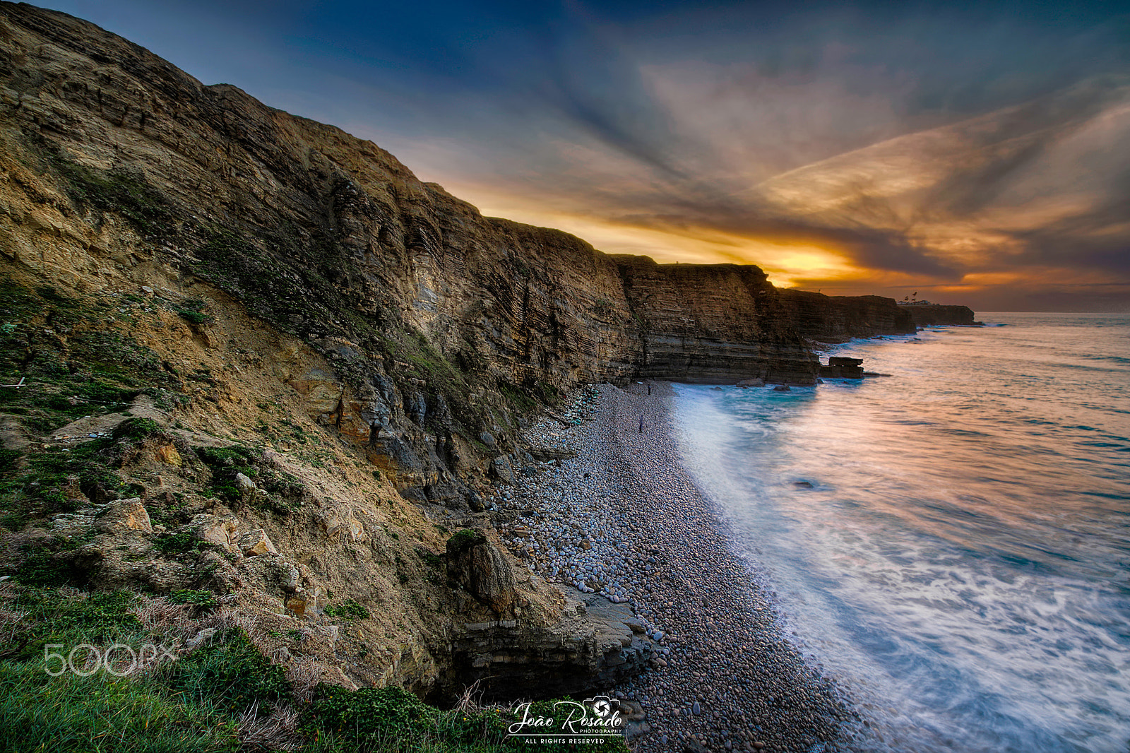 Sigma 10-20mm F3.5 EX DC HSM sample photo. North coast of the city of peniche photography