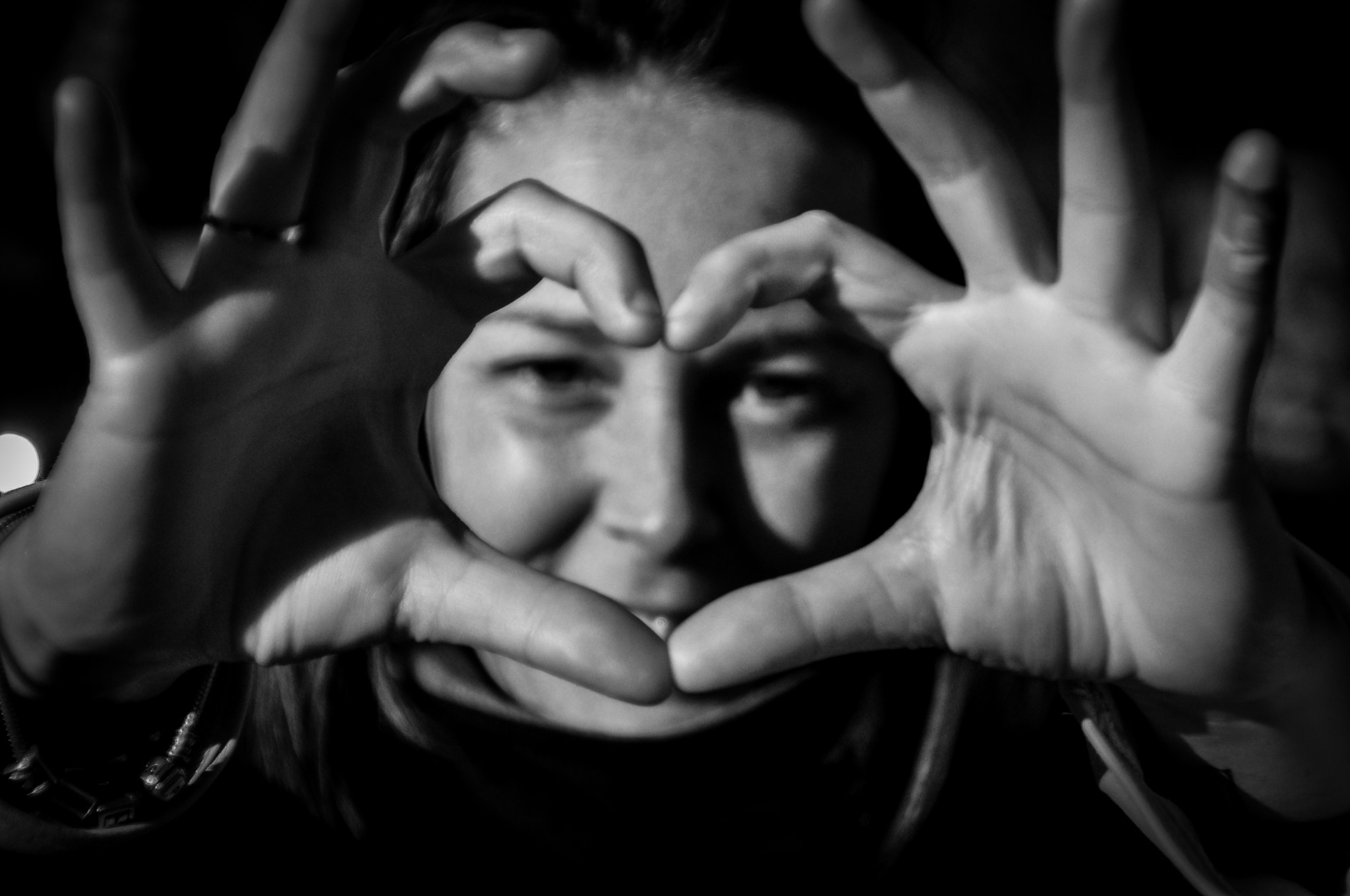 Nikon D5000 sample photo. Love photography