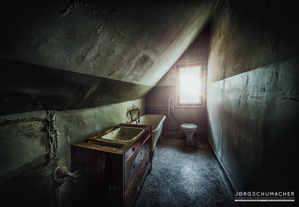 Nikon AF DX Fisheye-Nikkor 10.5mm F2.8G ED sample photo. Lostplace im schwarzwald photography