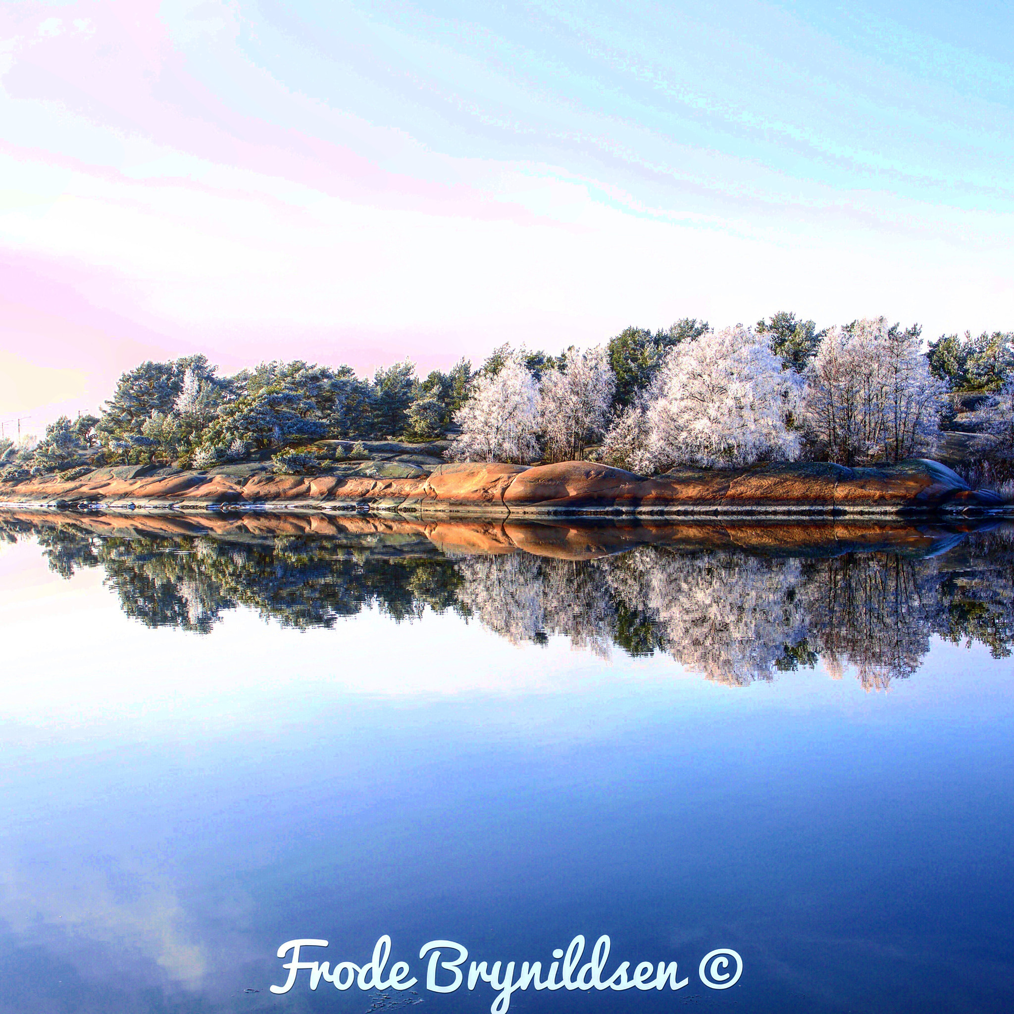 Sigma 17-70mm F2.8-4 DC Macro OS HSM sample photo. Winther in norway with calm waters. photography