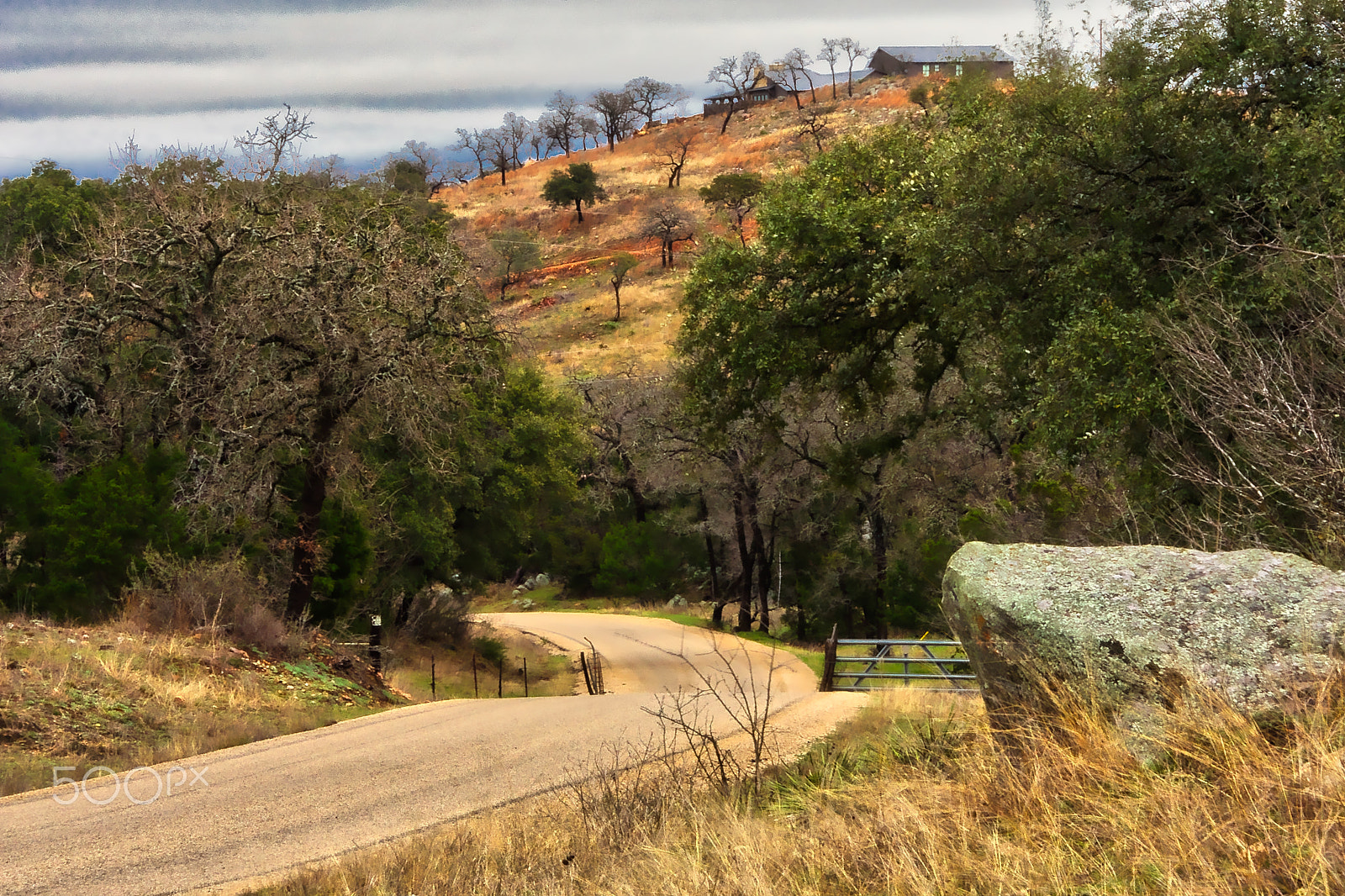 Sigma 18-250mm F3.5-6.3 DC OS HSM sample photo. Winter in the hill country photography