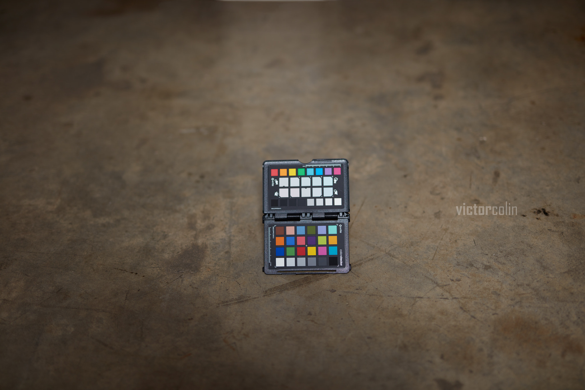 Sigma 50mm F1.4 EX DG HSM sample photo. Xrite color checker and bokeh photography