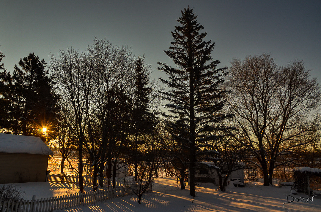 Nikon D7000 sample photo. Winter sunrise photography