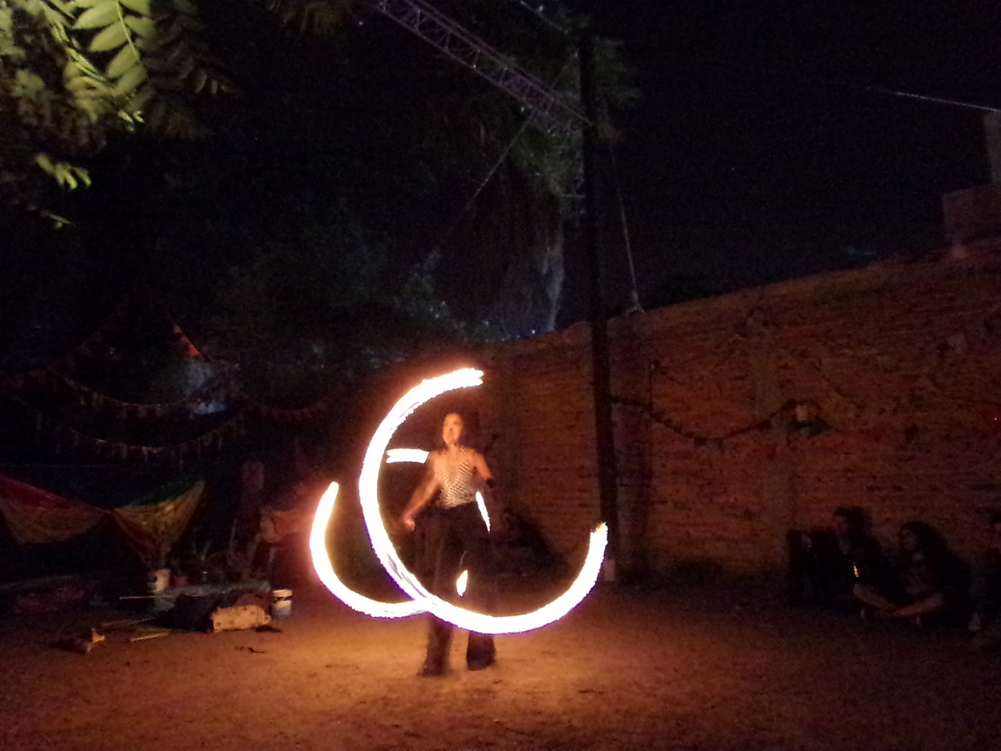 Kodak PIXPRO AZ501 sample photo. Juggling fireart photography