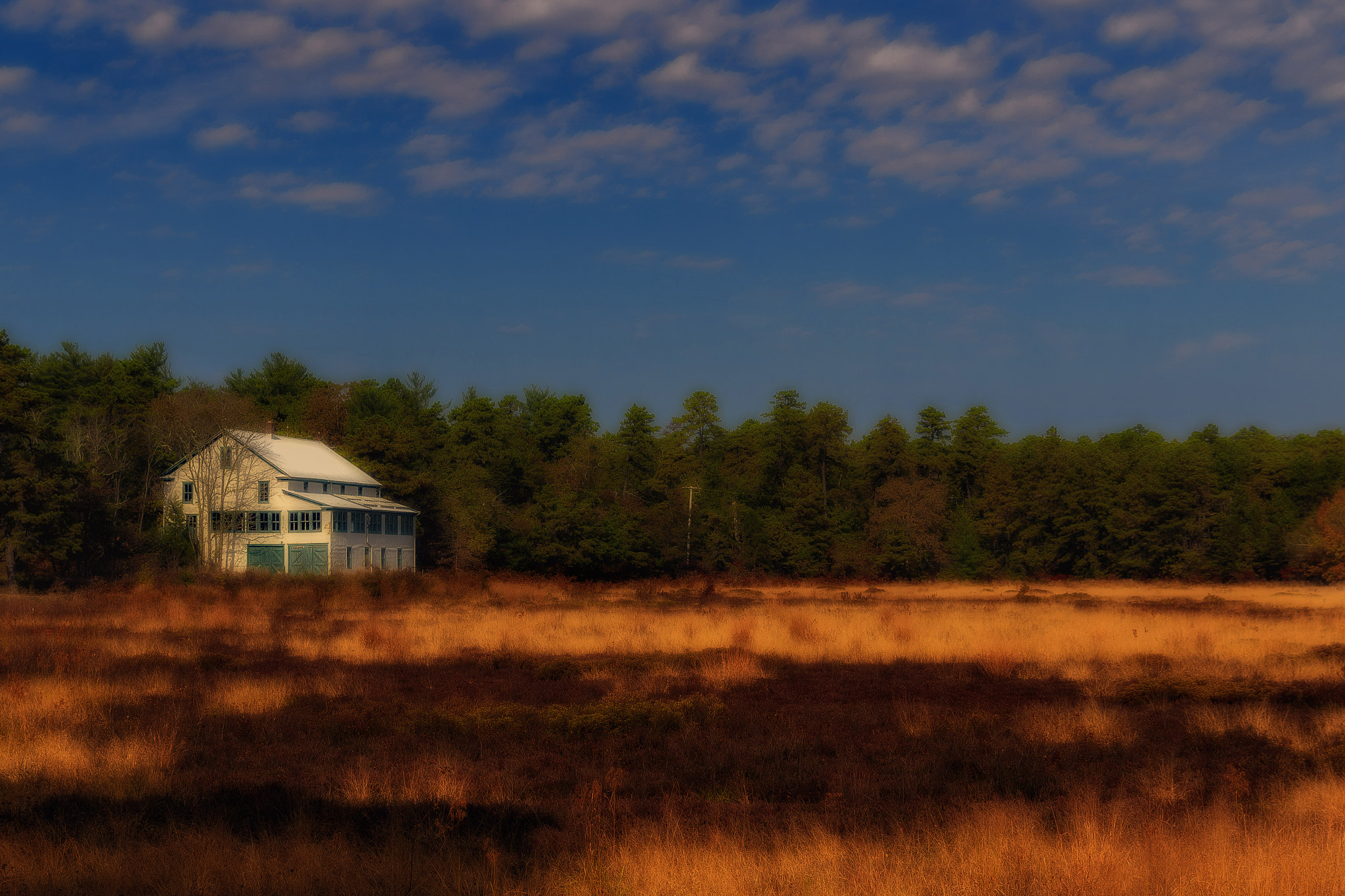 Canon EF 24-70mm F2.8L II USM sample photo. House in the field photography