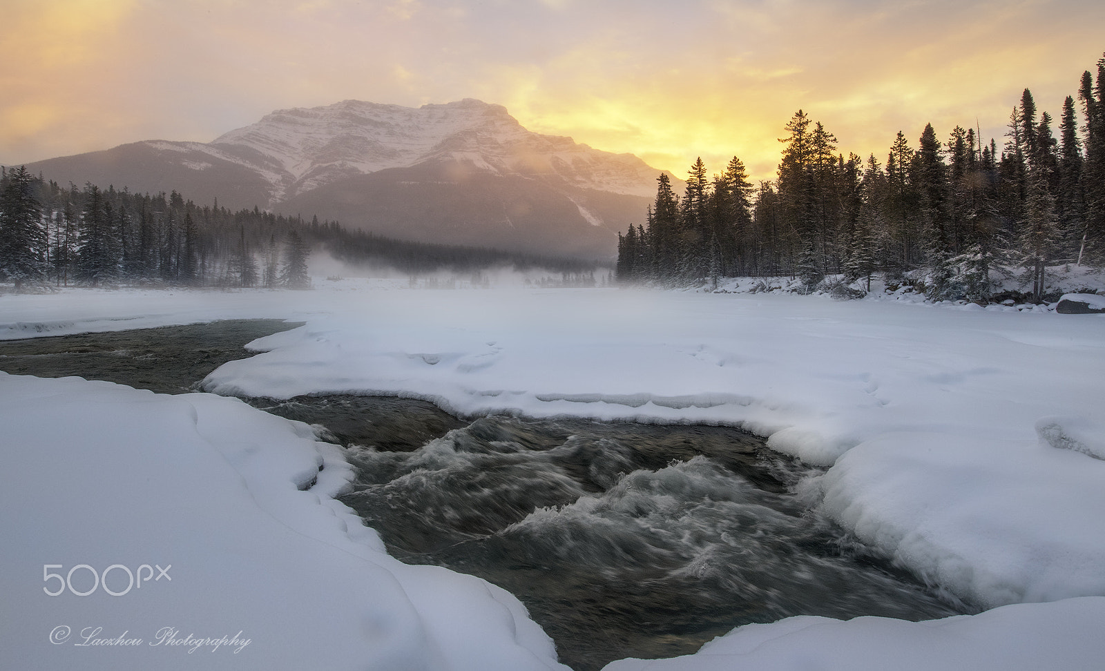 Nikon AF-S Nikkor 14-24mm F2.8G ED sample photo. Sunrise & fog photography