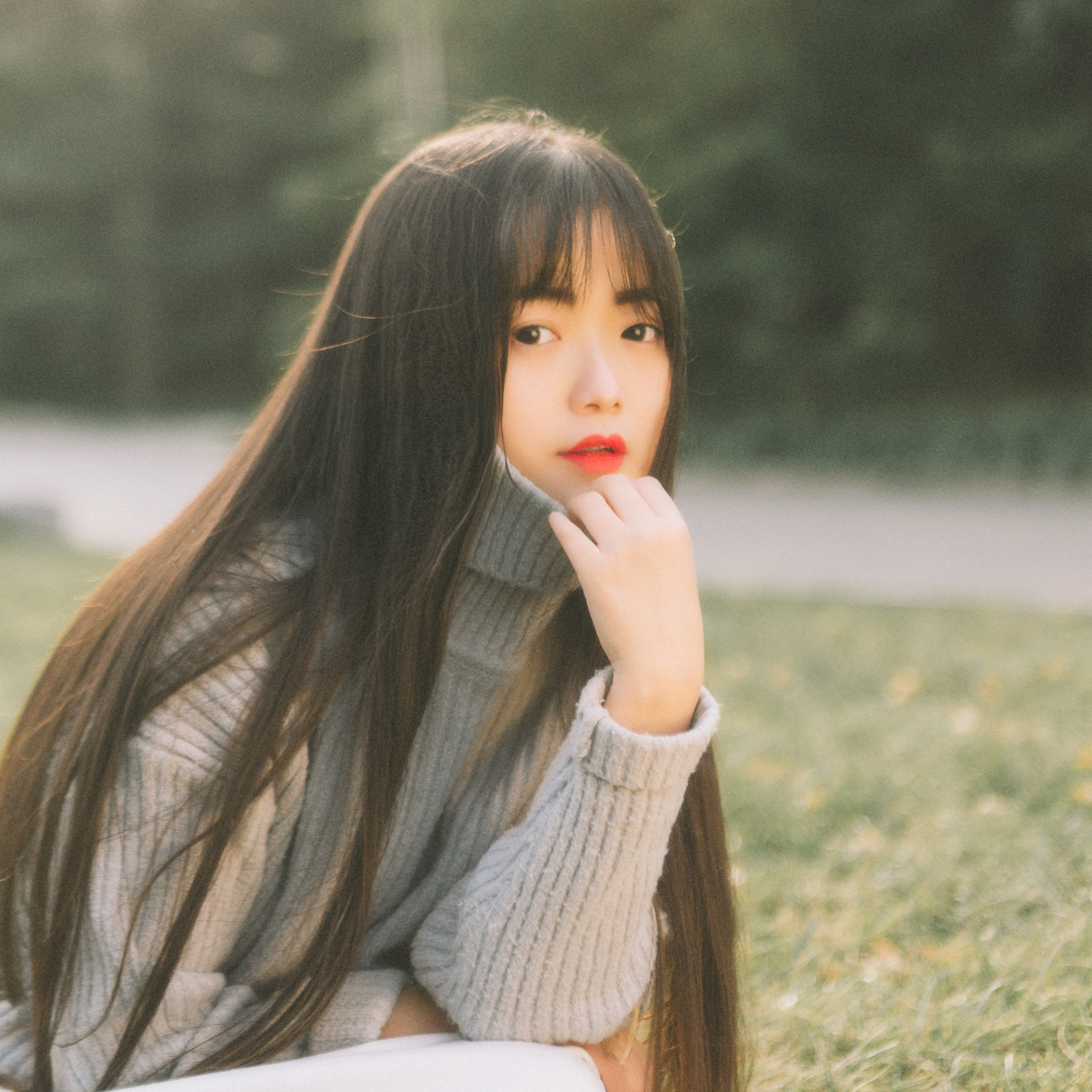 Canon EOS 6D + EF28-70mm f/2.8L USM sample photo. 少女 photography
