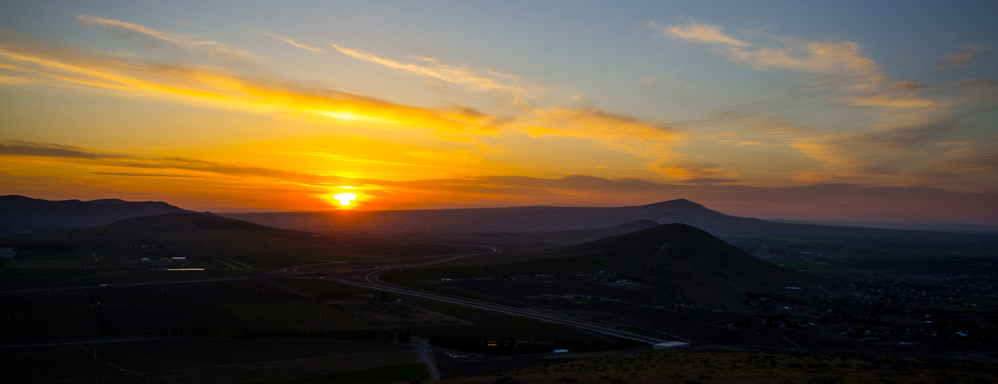 Sigma 10-20mm F4-5.6 EX DC HSM sample photo. Badger mountain 04 photography