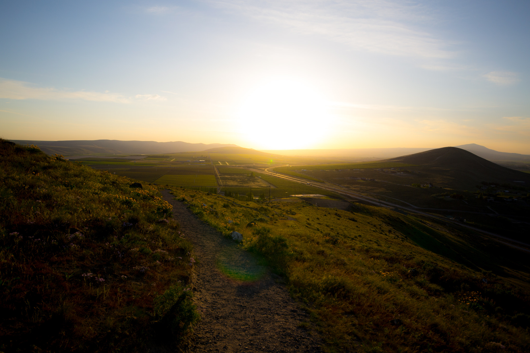 Sigma 10-20mm F4-5.6 EX DC HSM sample photo. Badger mountain 02 photography