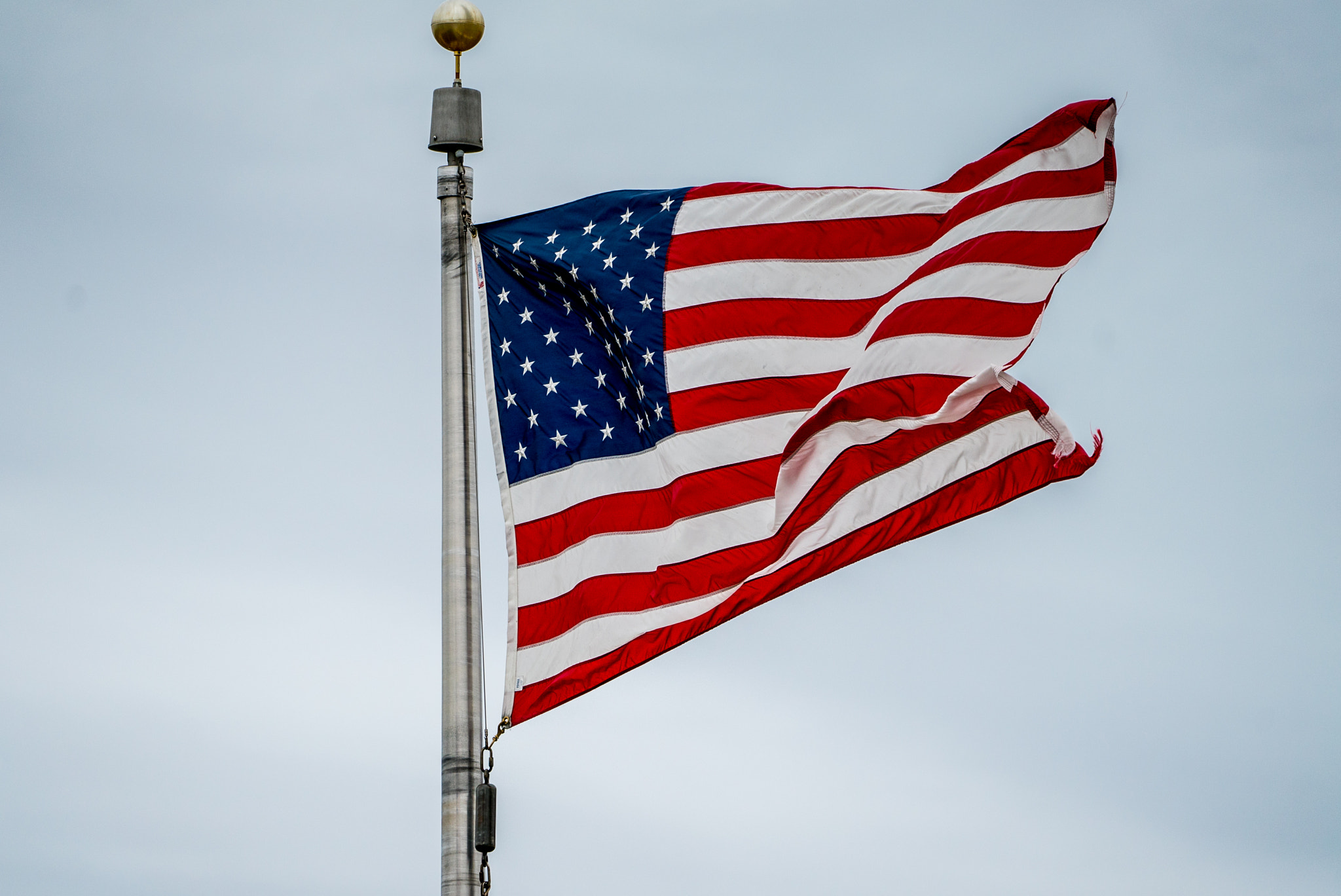 Sony a7S II + Sony FE 70-200mm F4 G OSS sample photo. Star-spangled banner photography