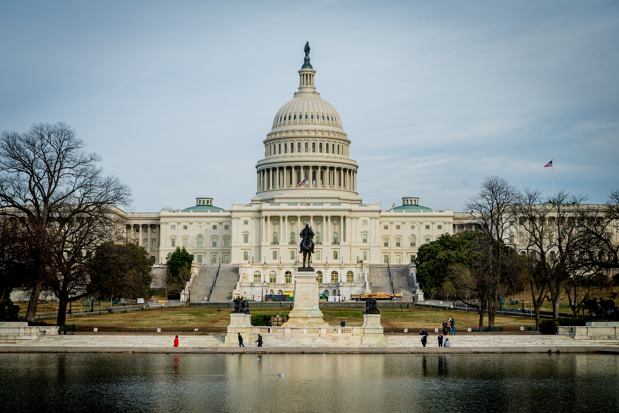 Sony a7S II + Sony FE 70-200mm F4 G OSS sample photo. Capitol hill photography