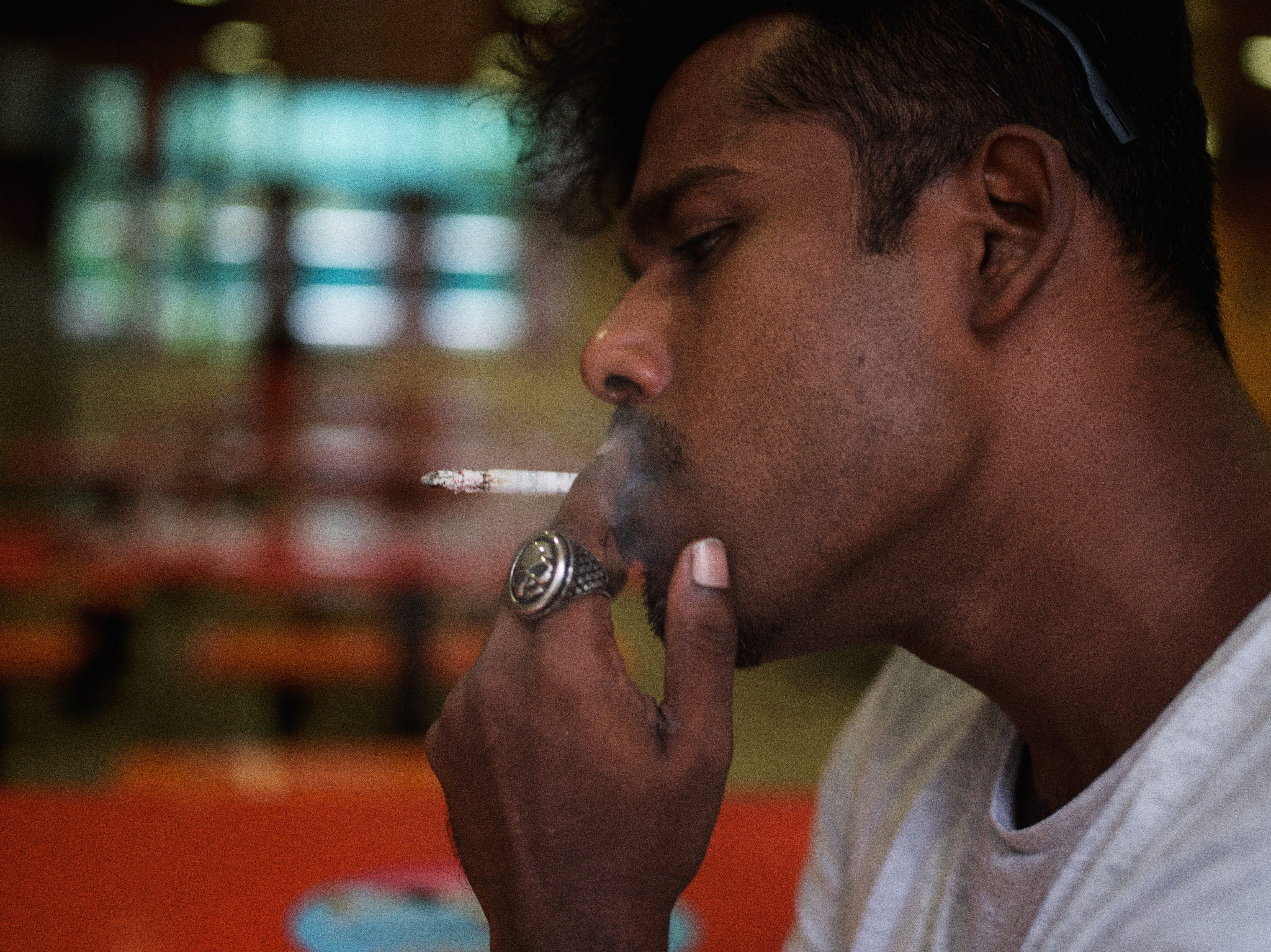 Pentax smc D FA 645 55mm F2.8 AL (IF) SDM AW sample photo. Anatomy of smoking: photography