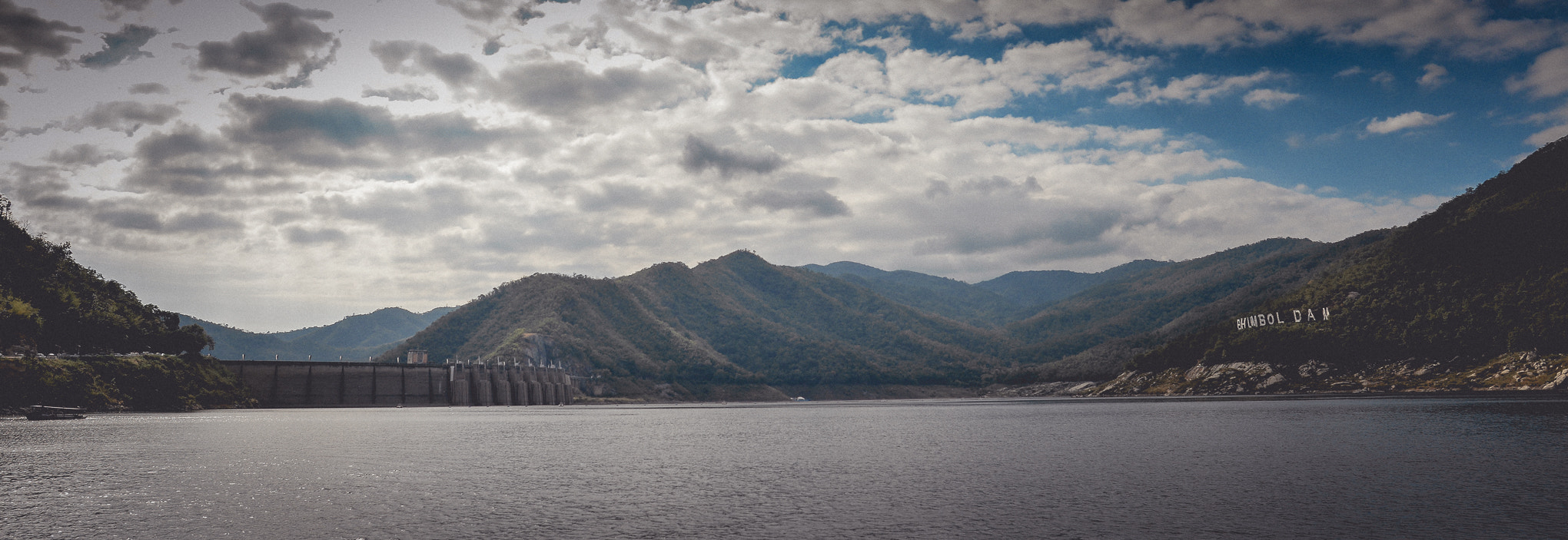 Nikon D610 sample photo. Bhumibol dam in thailand with electricity generati photography