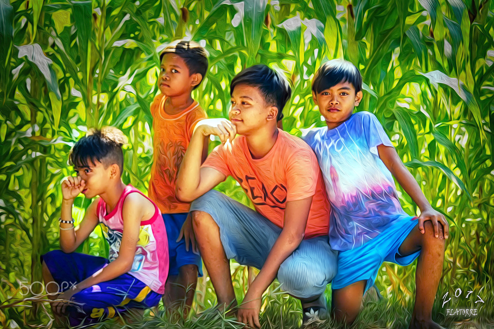 Canon EF-S 55-250mm F4-5.6 IS STM sample photo. Children of the corn photography