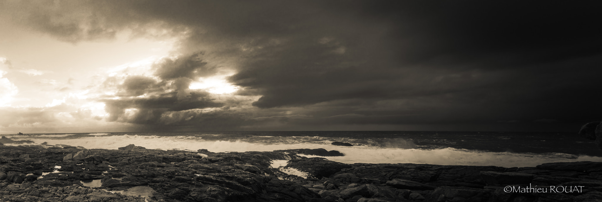 Pentax K-5 IIs sample photo. Storm in penmarch 2 photography