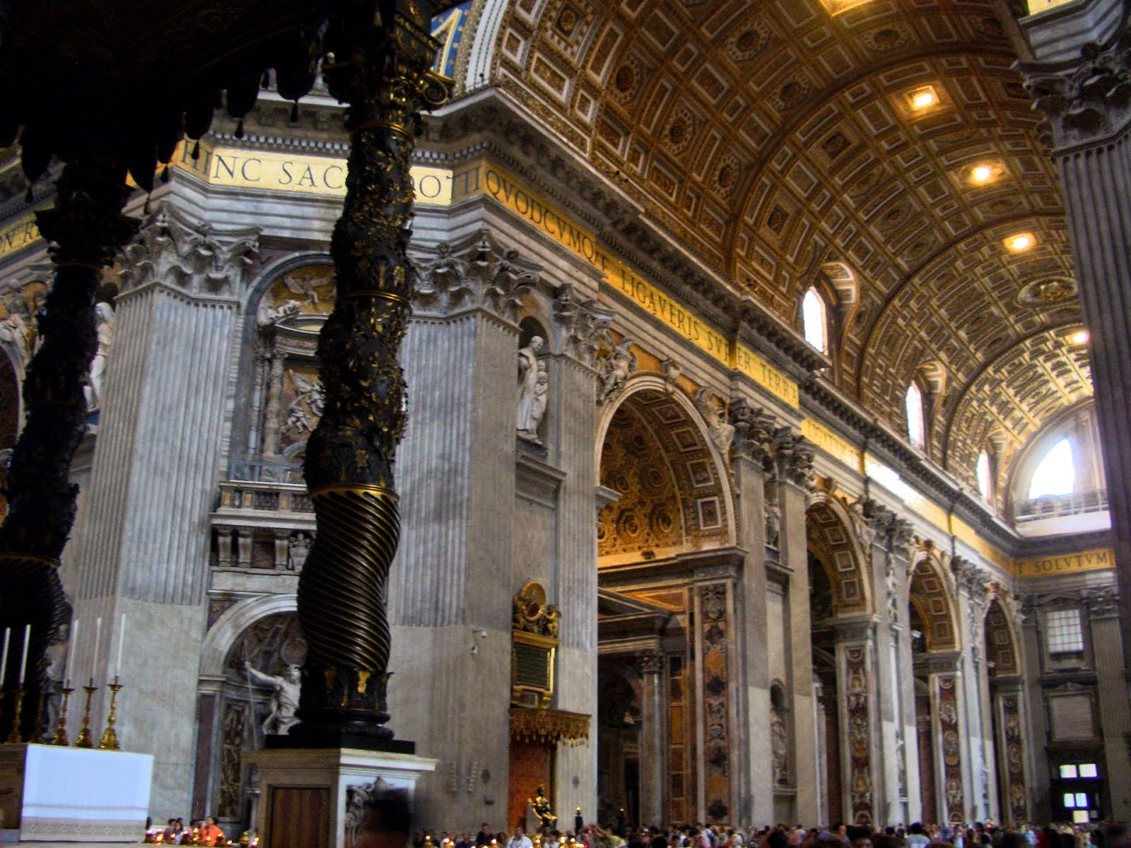 CASIO EX-Z57 sample photo. Saint peter's basilica. vatican photography