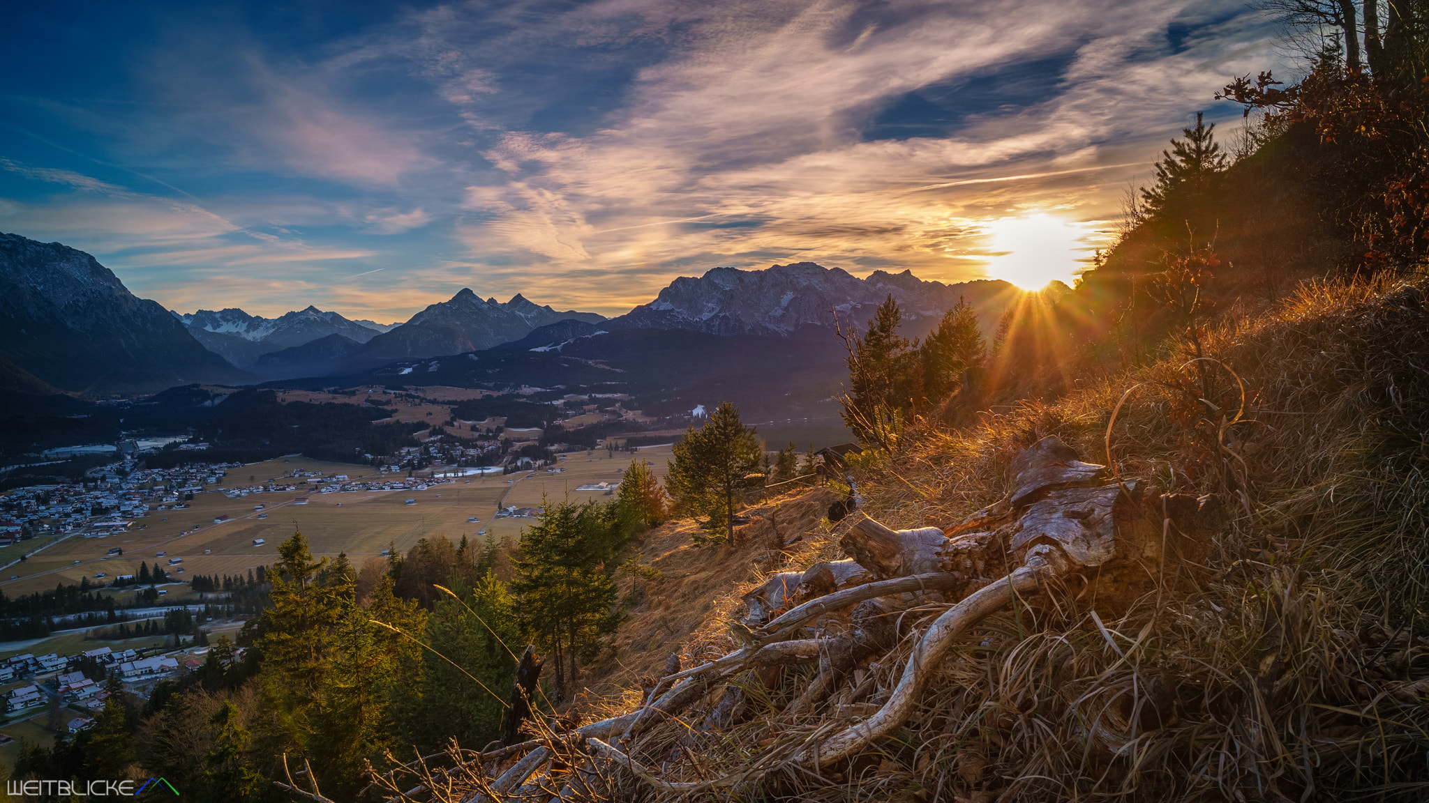 Sony a7 sample photo. Ein schöner dezember abend in der alpenwelt karwendel... photography