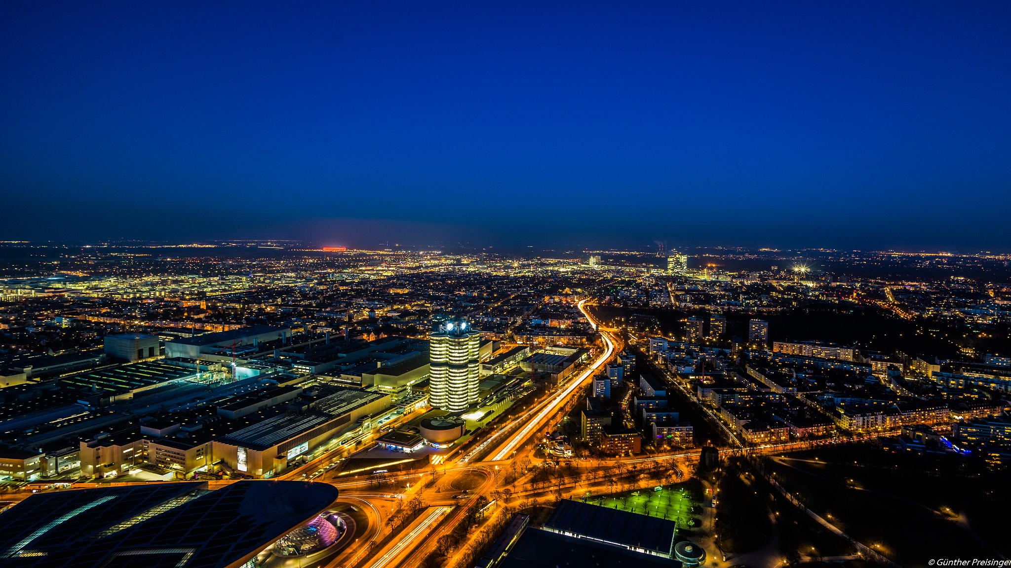 Voigtlander SUPER WIDE-HELIAR 15mm F4.5 III sample photo. Munich olympic tower photography