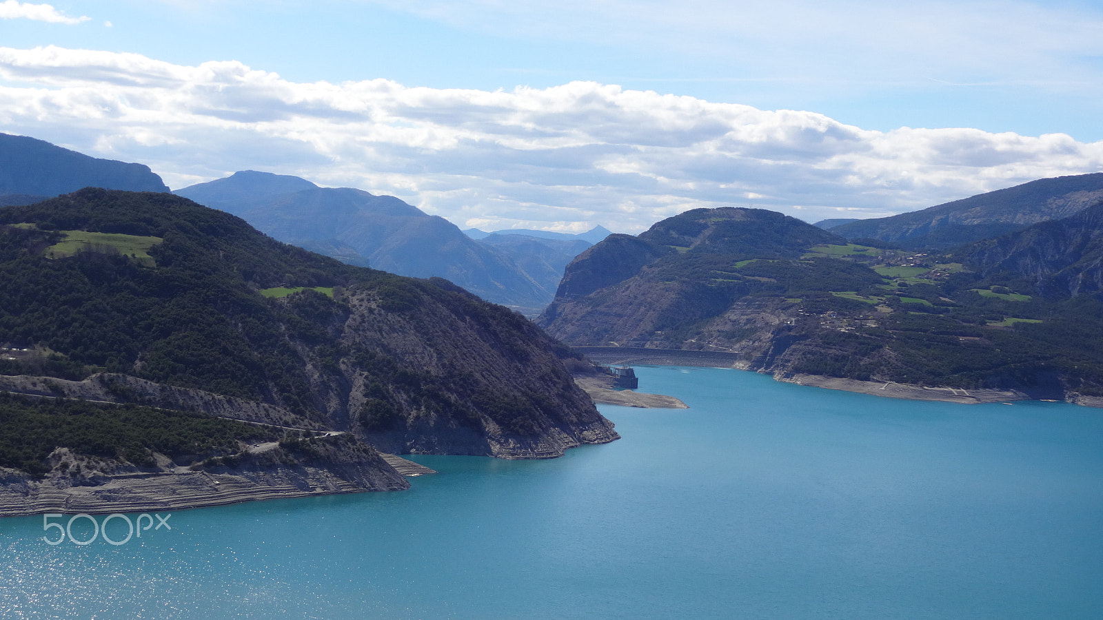 Sony Cyber-shot DSC-QX10 sample photo. Lac de serre poncon photography