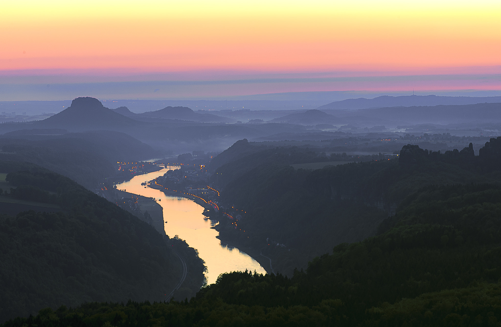Nikon D700 sample photo. Sunset view photography