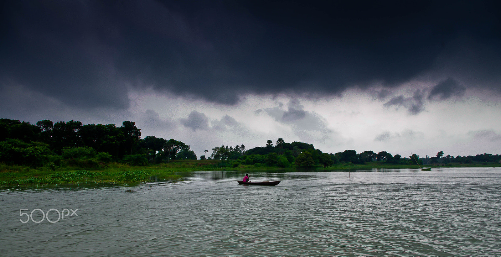 Pentax K-r sample photo. Lone fisherman photography