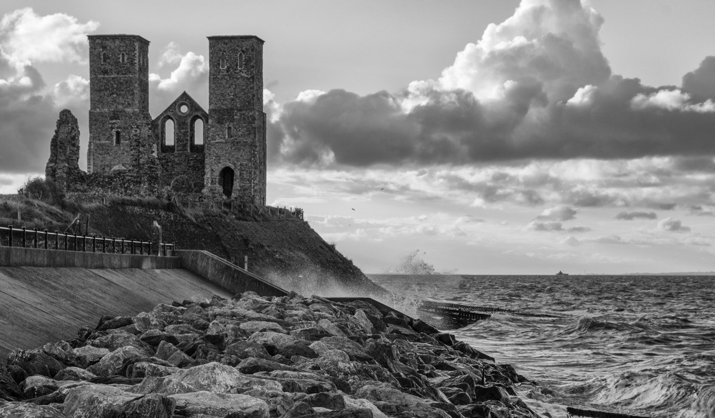 Pentax K-5 II + Sigma 17-70mm F2.8-4 DC Macro HSM | C sample photo. Reculver towers photography