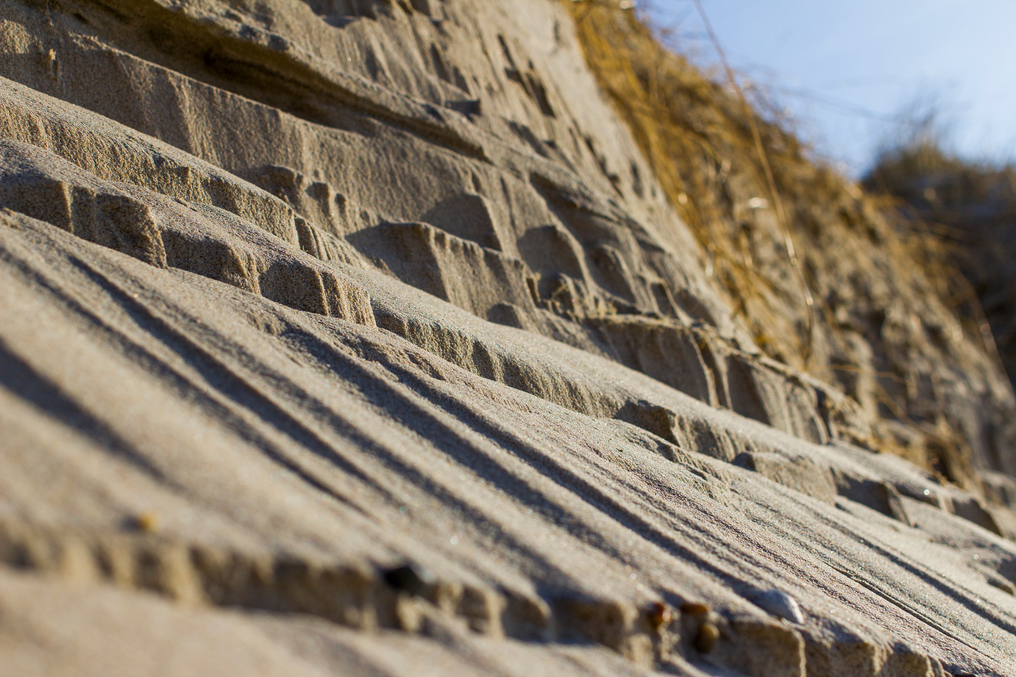 Canon EOS 550D (EOS Rebel T2i / EOS Kiss X4) sample photo. Layered dune photography