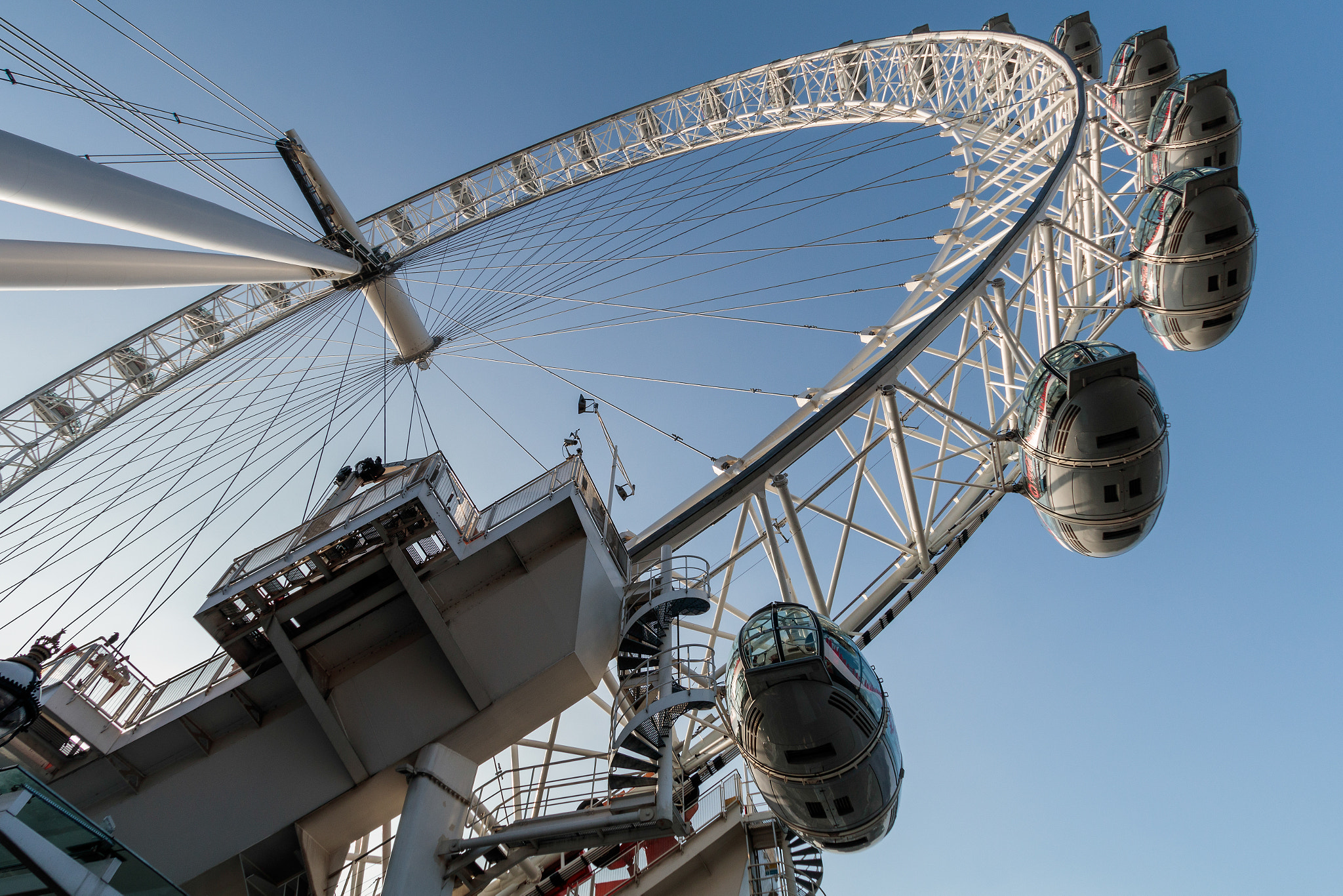 Canon EOS 80D sample photo. View of the london eye photography