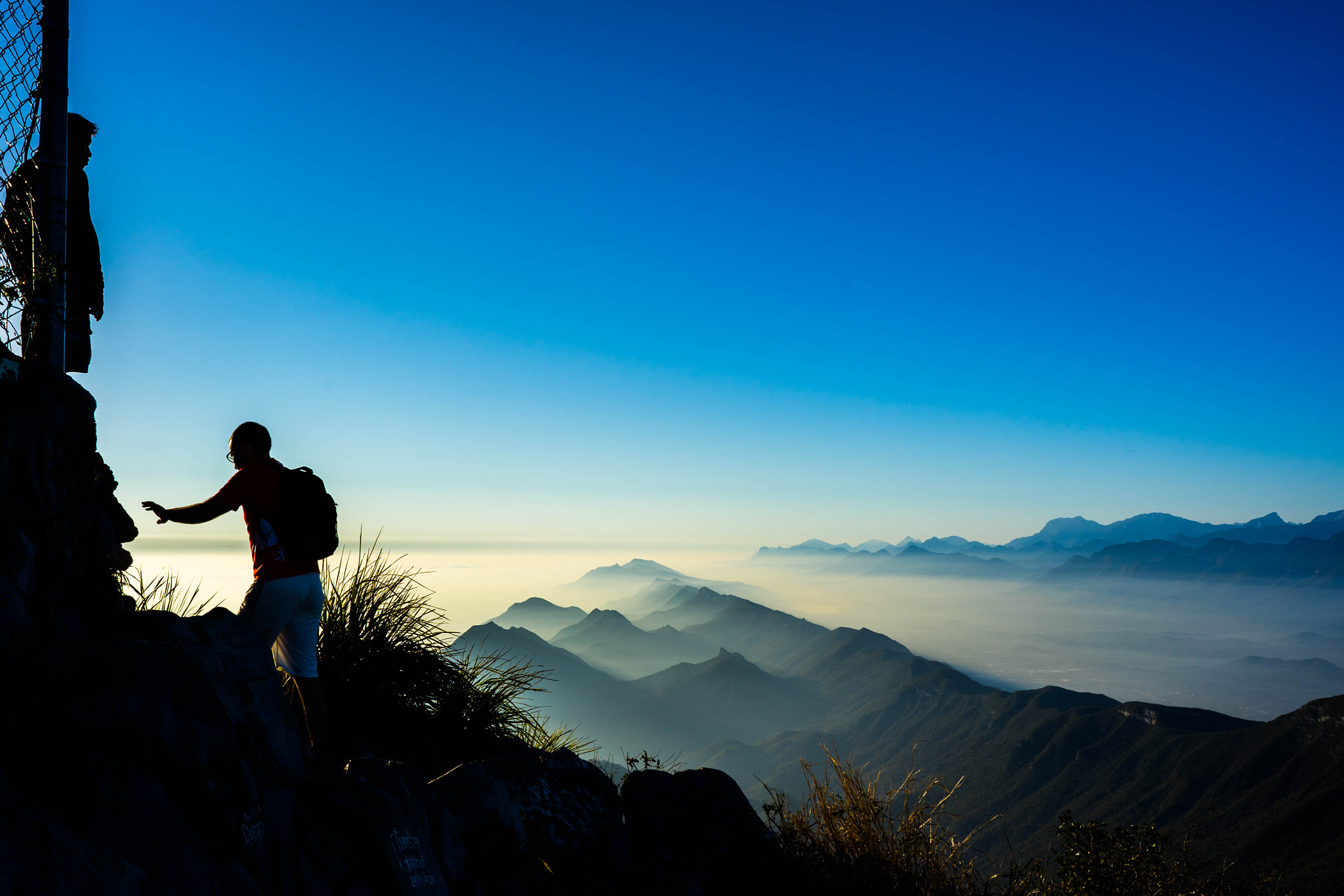 Sony a7 II sample photo. Top of cerro de la silla, monterrey mexico photography