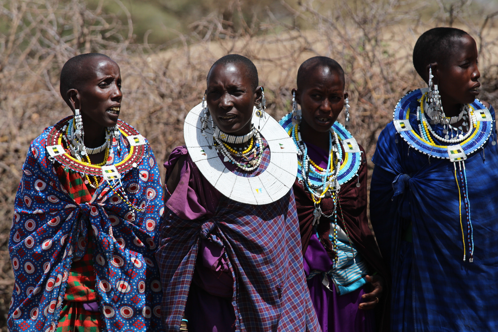 Canon EOS 650D (EOS Rebel T4i / EOS Kiss X6i) + Canon EF 70-200mm F4L IS USM sample photo. Massai-people in tanzania photography