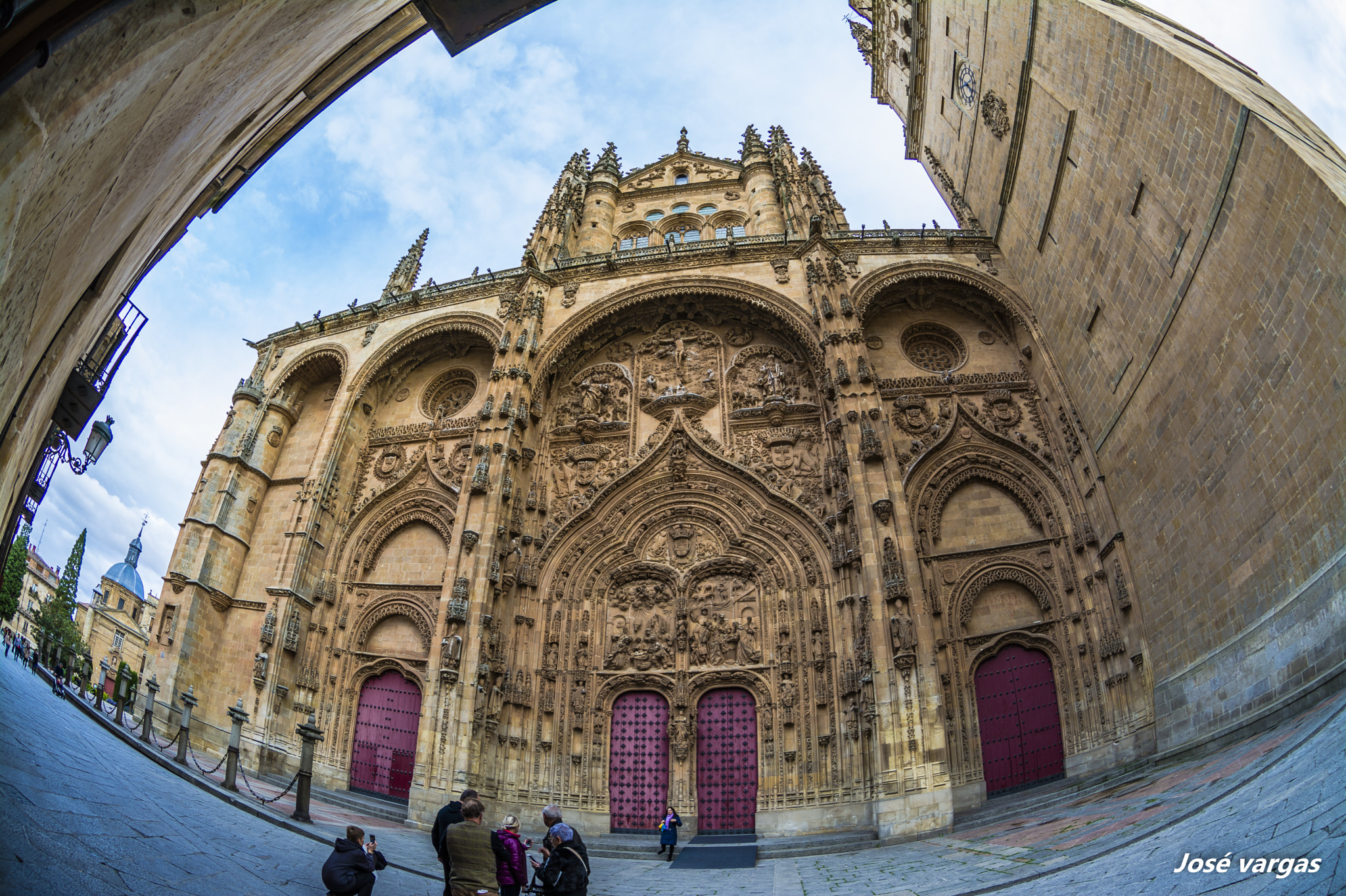 Nikon AF DX Fisheye-Nikkor 10.5mm F2.8G ED sample photo. Catedral de salamanca. photography