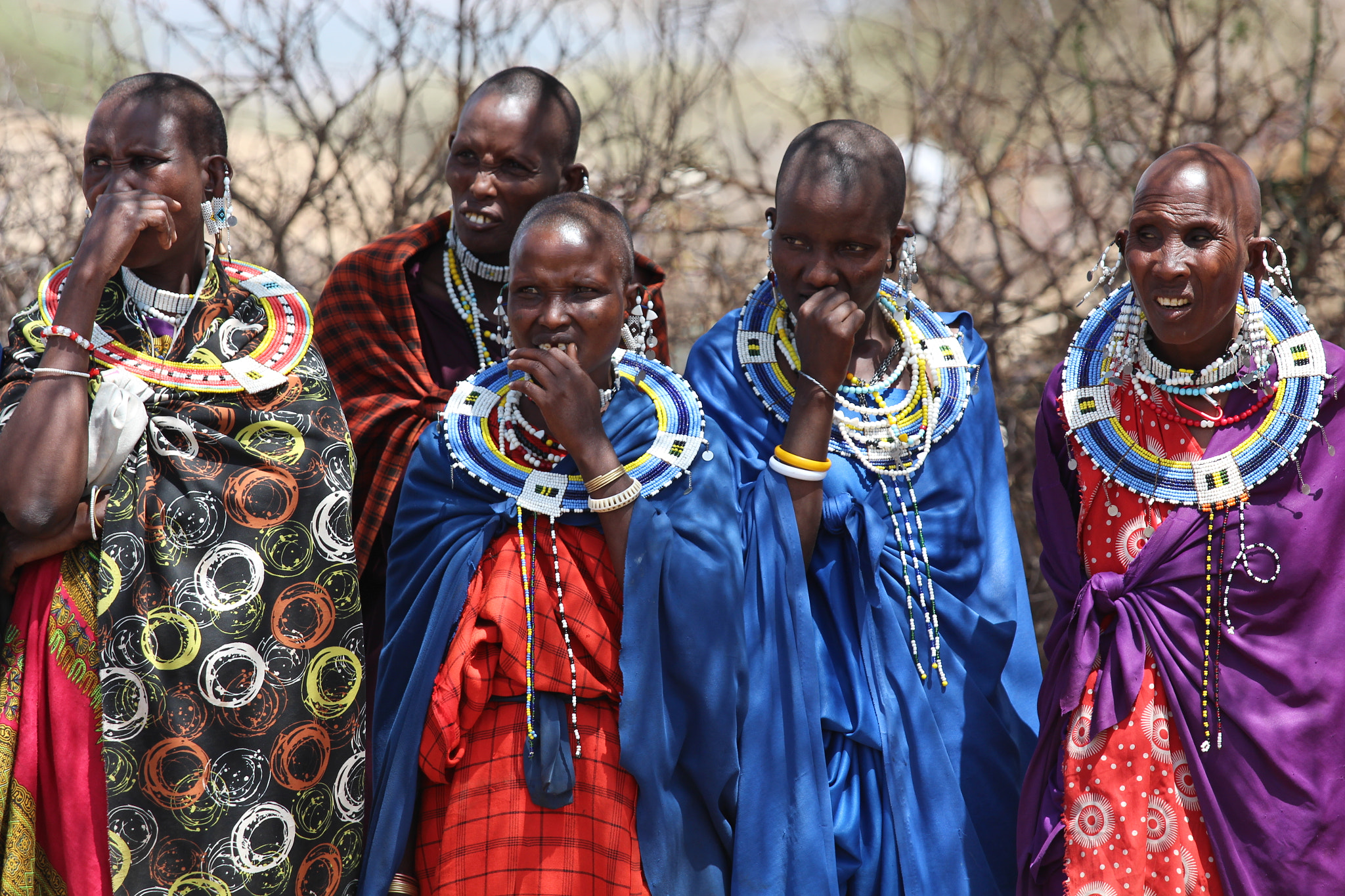 Canon EOS 650D (EOS Rebel T4i / EOS Kiss X6i) + Canon EF 70-200mm F4L IS USM sample photo. Massai-people in tanzania photography
