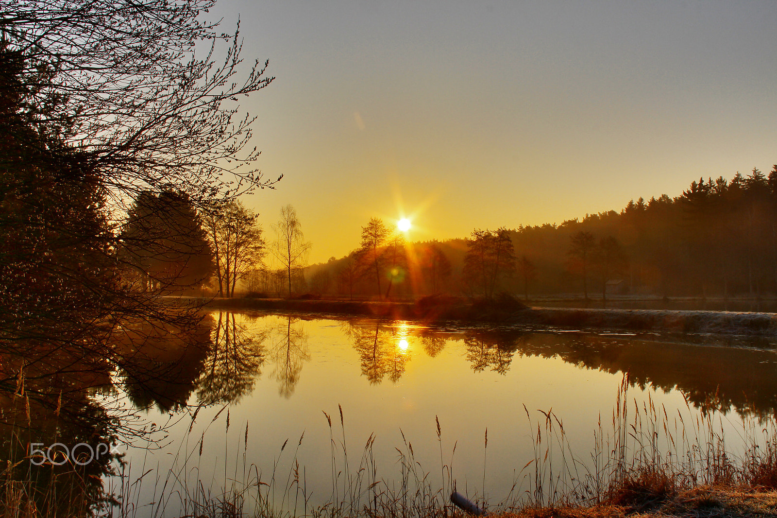 Canon EF-S 18-200mm F3.5-5.6 IS sample photo. Spring sunrise photography