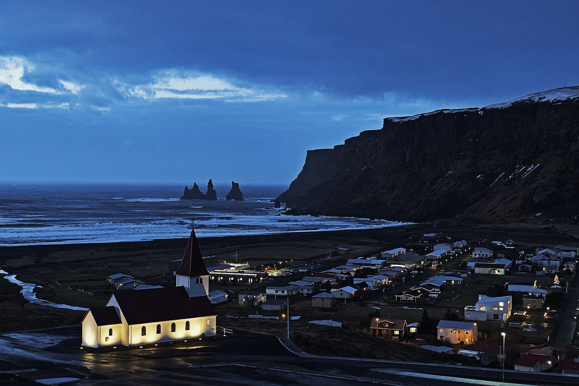 Sony a7S sample photo. Vik - iceland photography