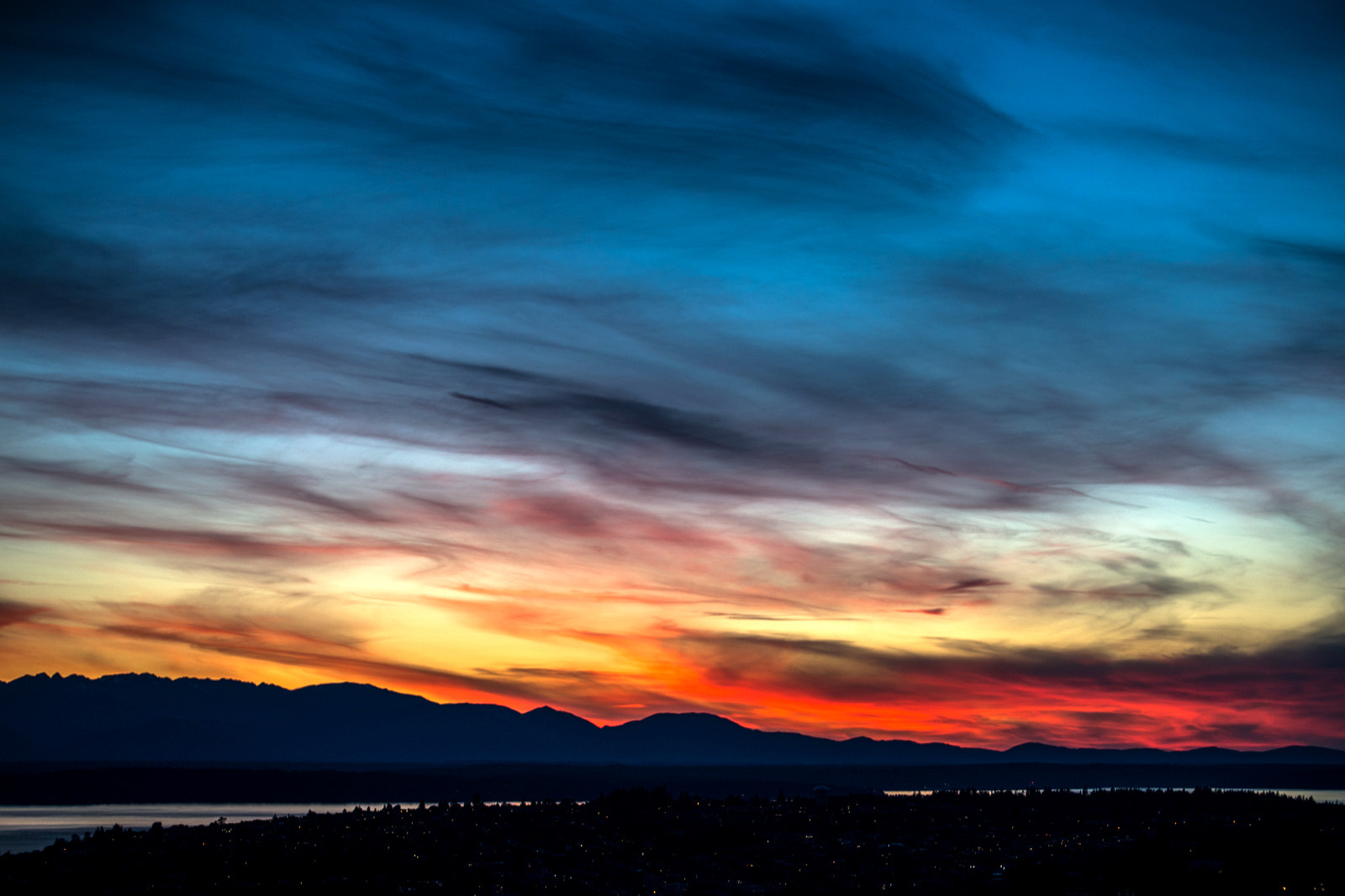Nikon D800 sample photo. Pacific northwest skies photography