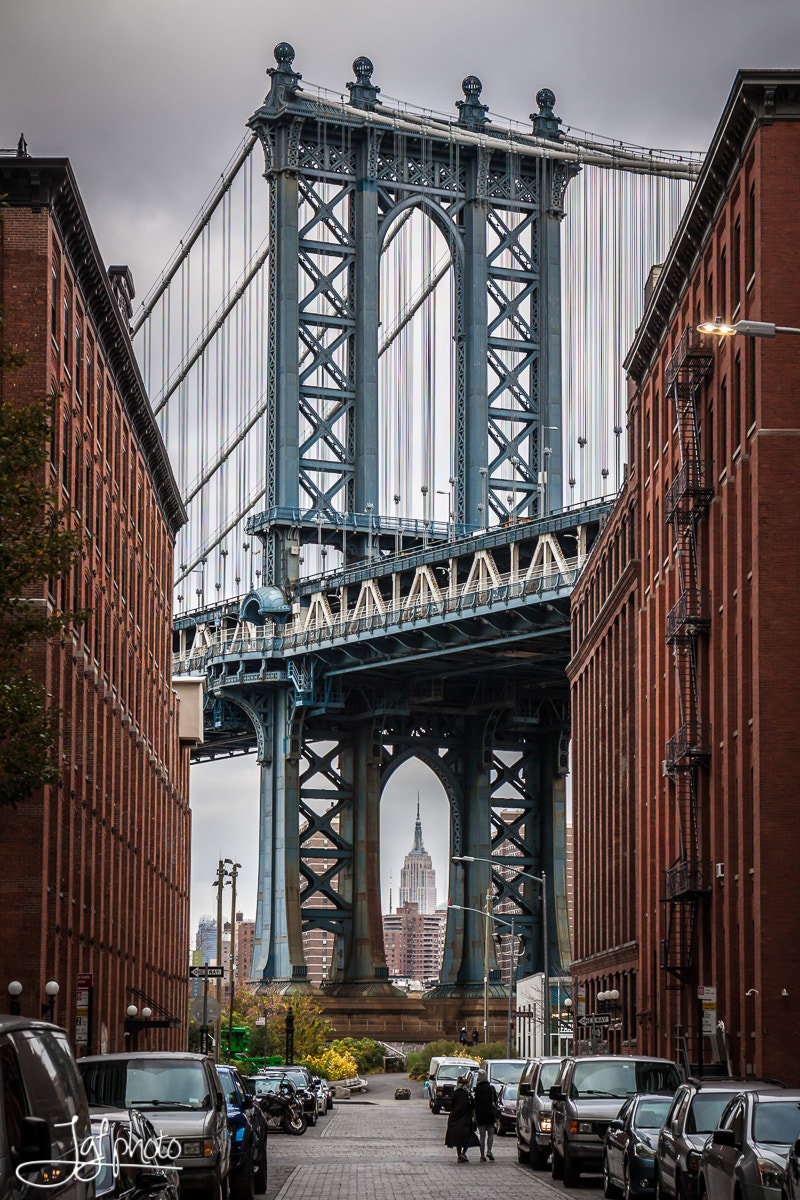 Canon EF 24-70mm F4L IS USM sample photo. Manhattan bridge i photography