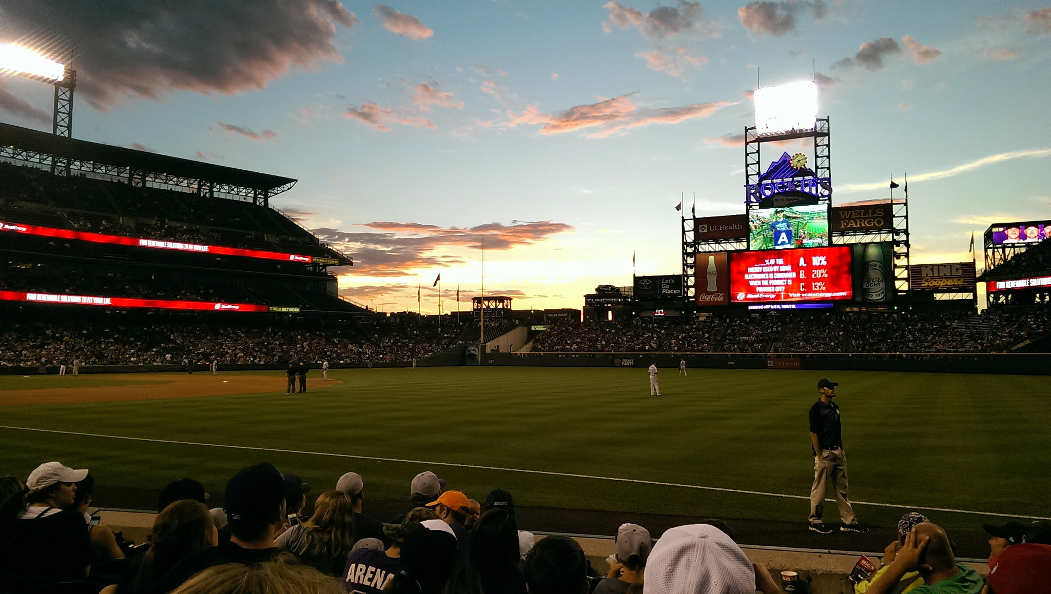 HTC ONE sample photo. Coors sunset photography