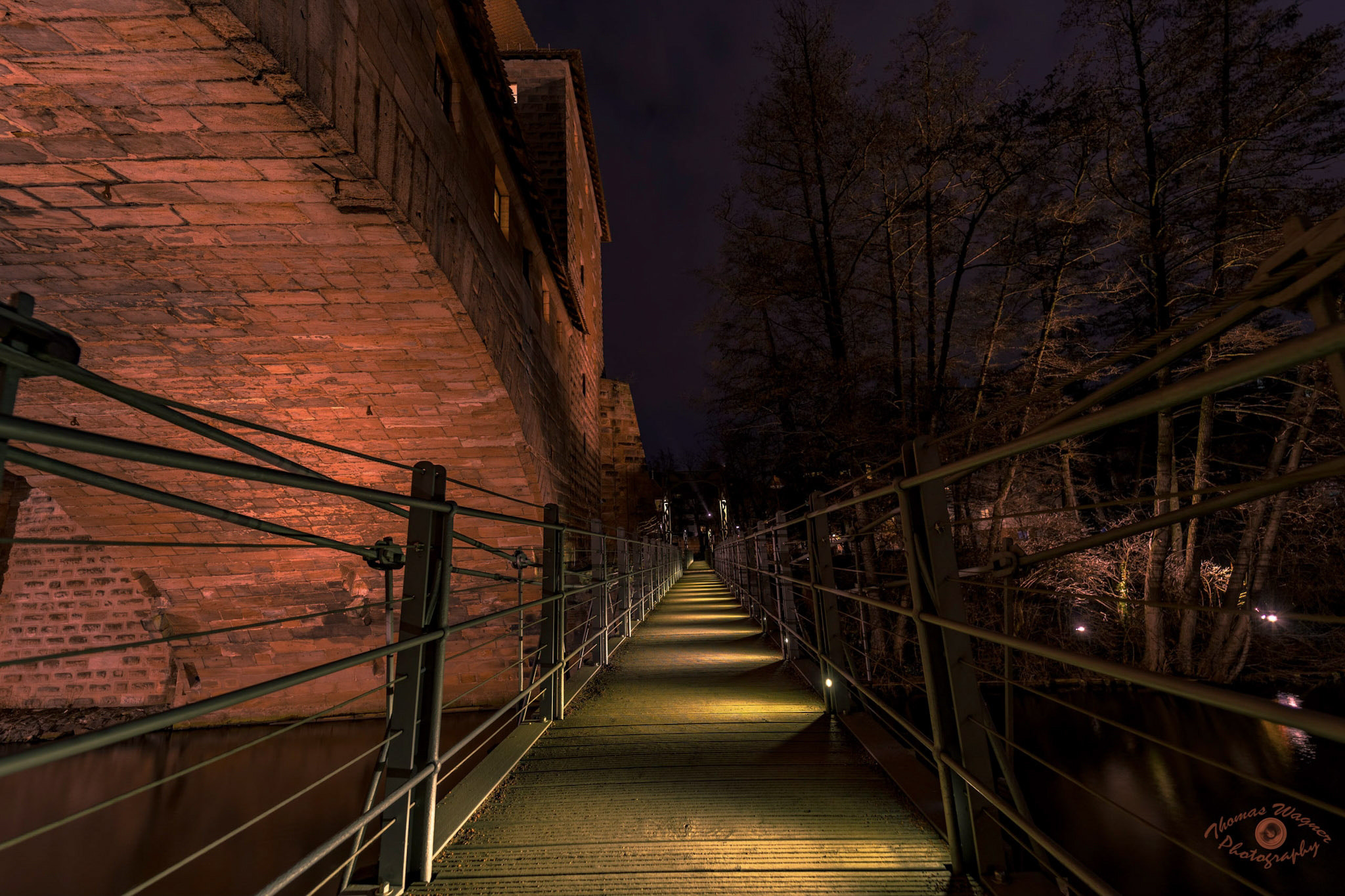 Sony a7 II sample photo. The walk and the bridge  photography