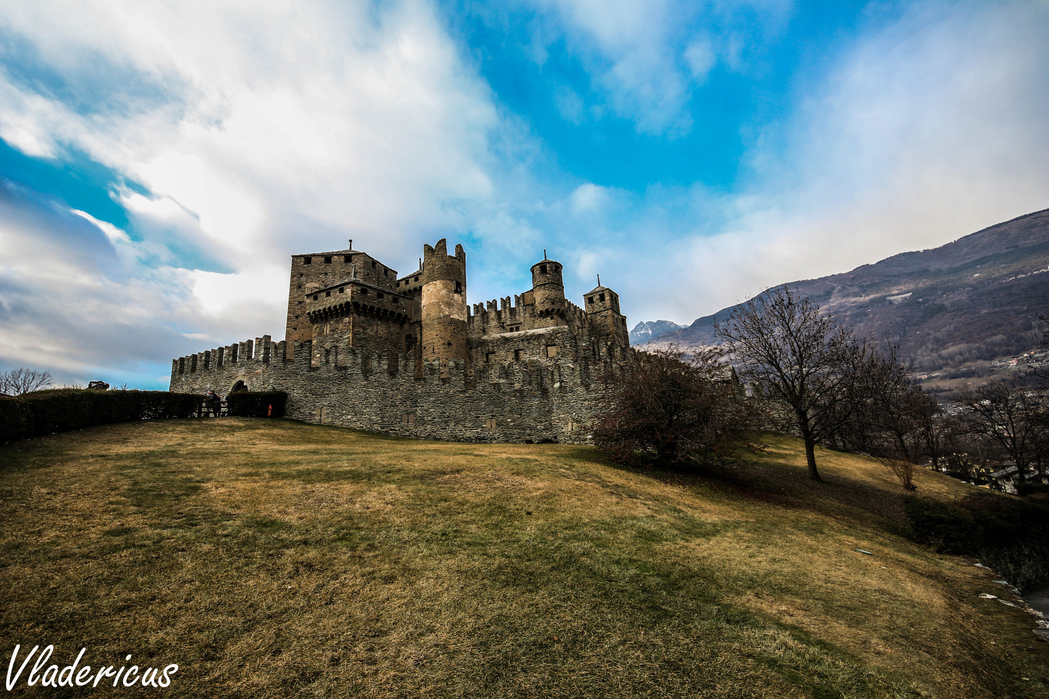 Canon EOS 80D + Sigma 8-16mm F4.5-5.6 DC HSM sample photo. Alpine fortress photography