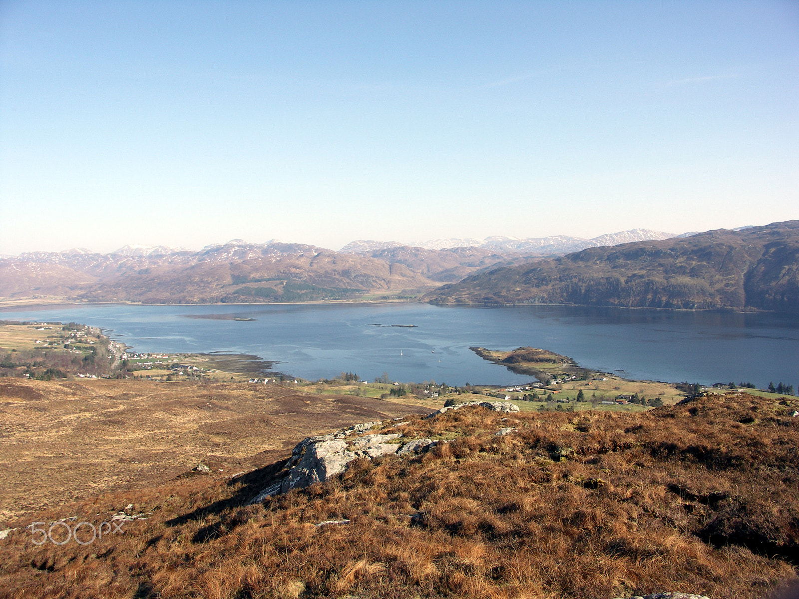 KONICA MINOLTA DiMAGE A200 sample photo. Above lochcarron photography