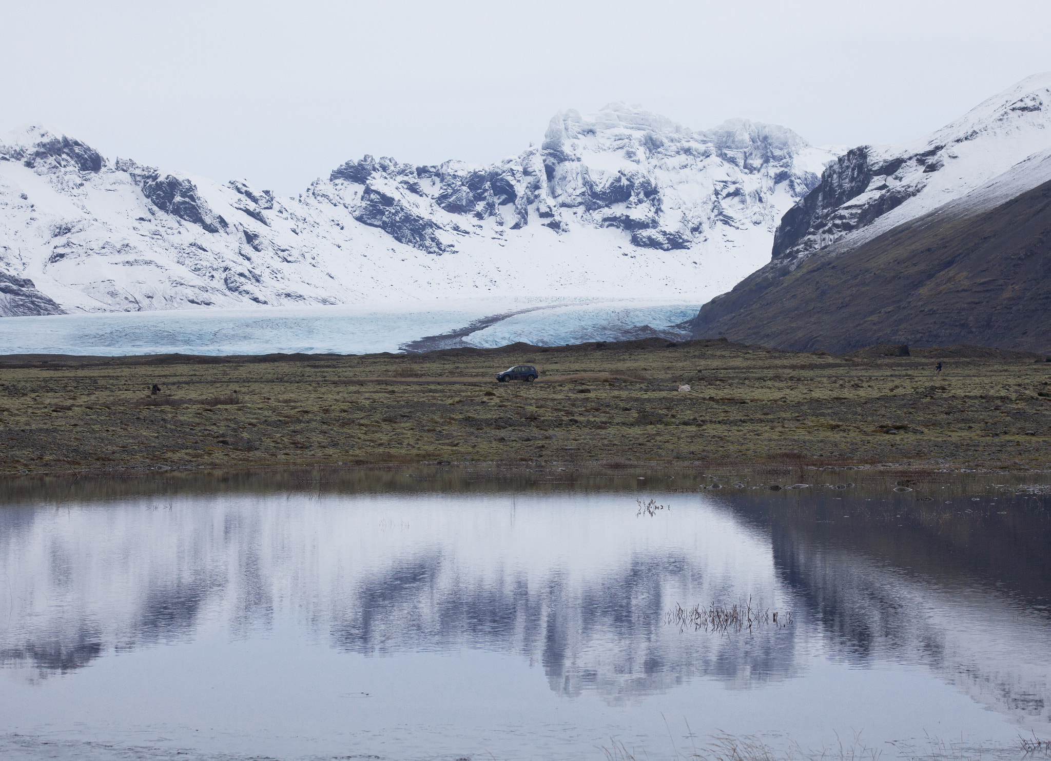 EF75-300mm f/4-5.6 sample photo. Glaciers and mountains photography