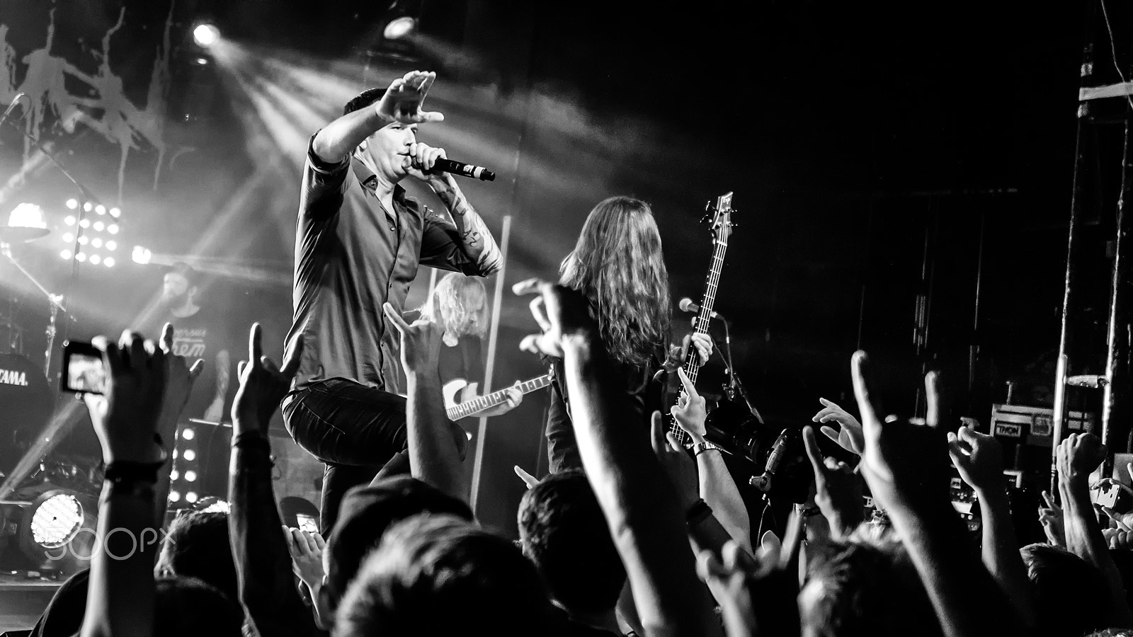 Canon EOS 7D sample photo. Heaven shall burn live in vienna photography