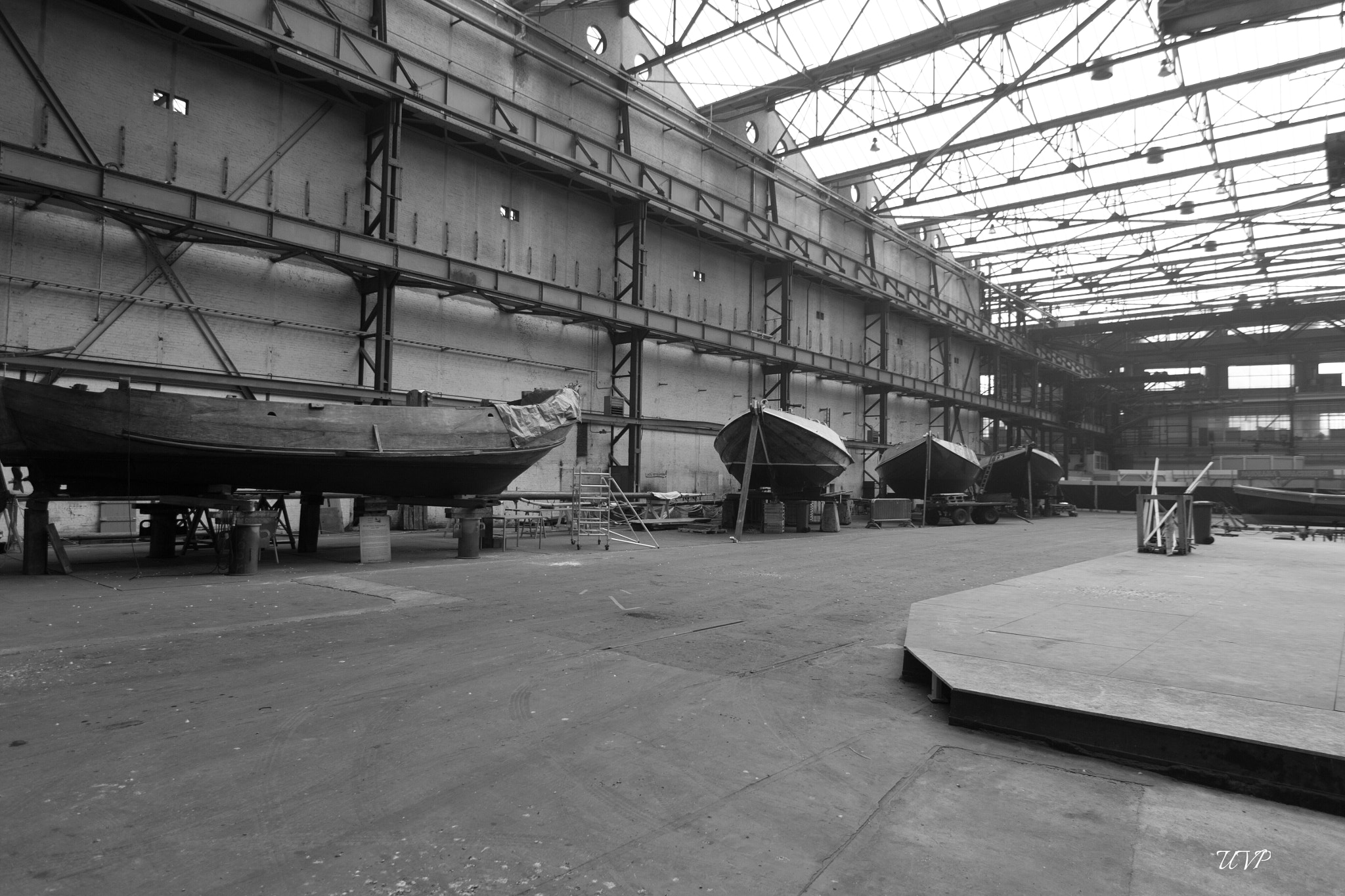 Nikon D7200 sample photo. Old workshop hall shipyard schelde vlissingen netherlands photography