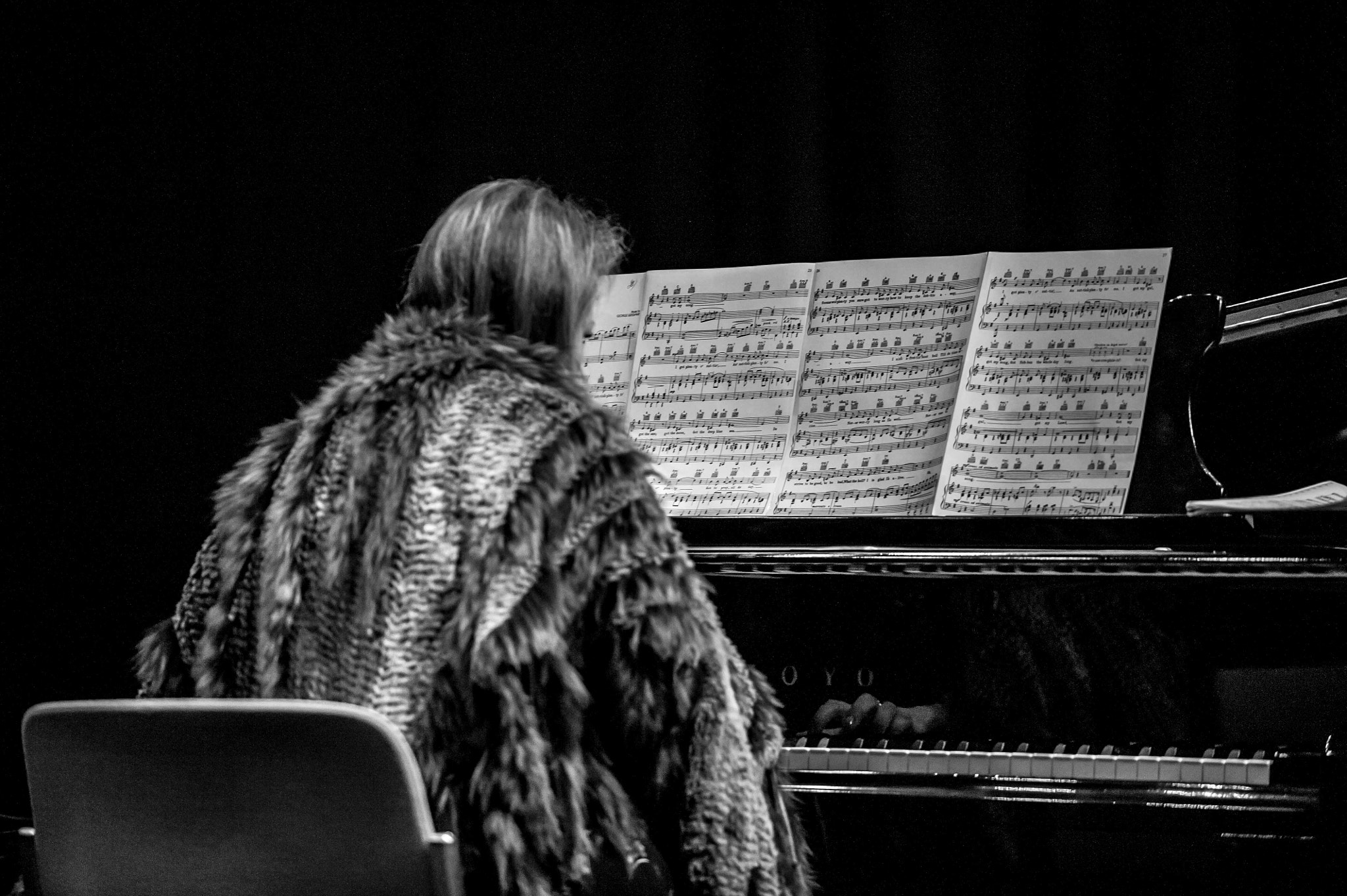 Nikon D3 sample photo. Music photography